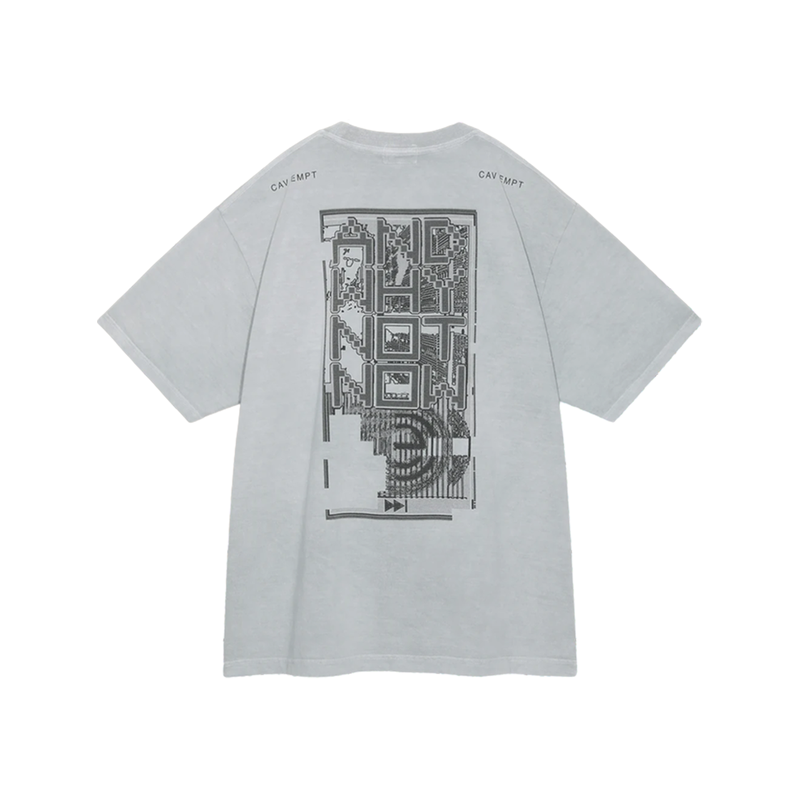 카브엠트 오버다이 MD 모멘텀 티셔츠 그레이 - 25SS(Cav Empt Overdye MD Momentum T-Shirt Grey - 25SS) - 2
