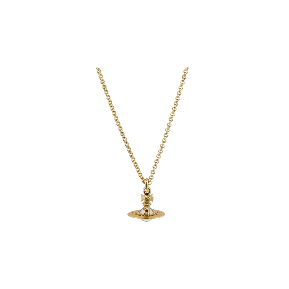 비비안 웨스트우드 뉴 쁘띠 오브 펜던트 골드(Vivienne Westwood New Petite Orb Pendant Gold) - 1