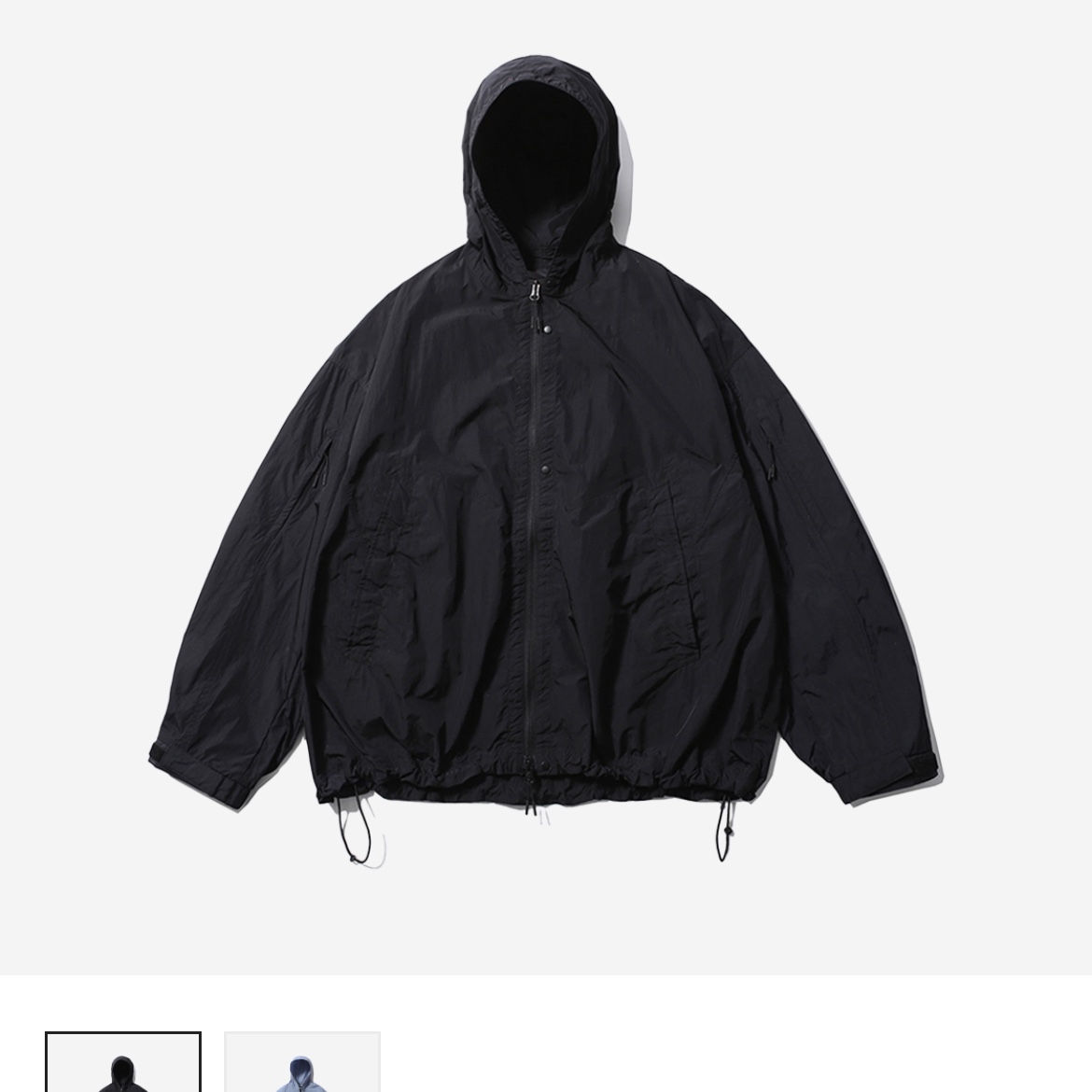 Nike Book 1 EP Forrest Gump, [SS25] moif City Dweller Parka Black 착용 스타일 - 2