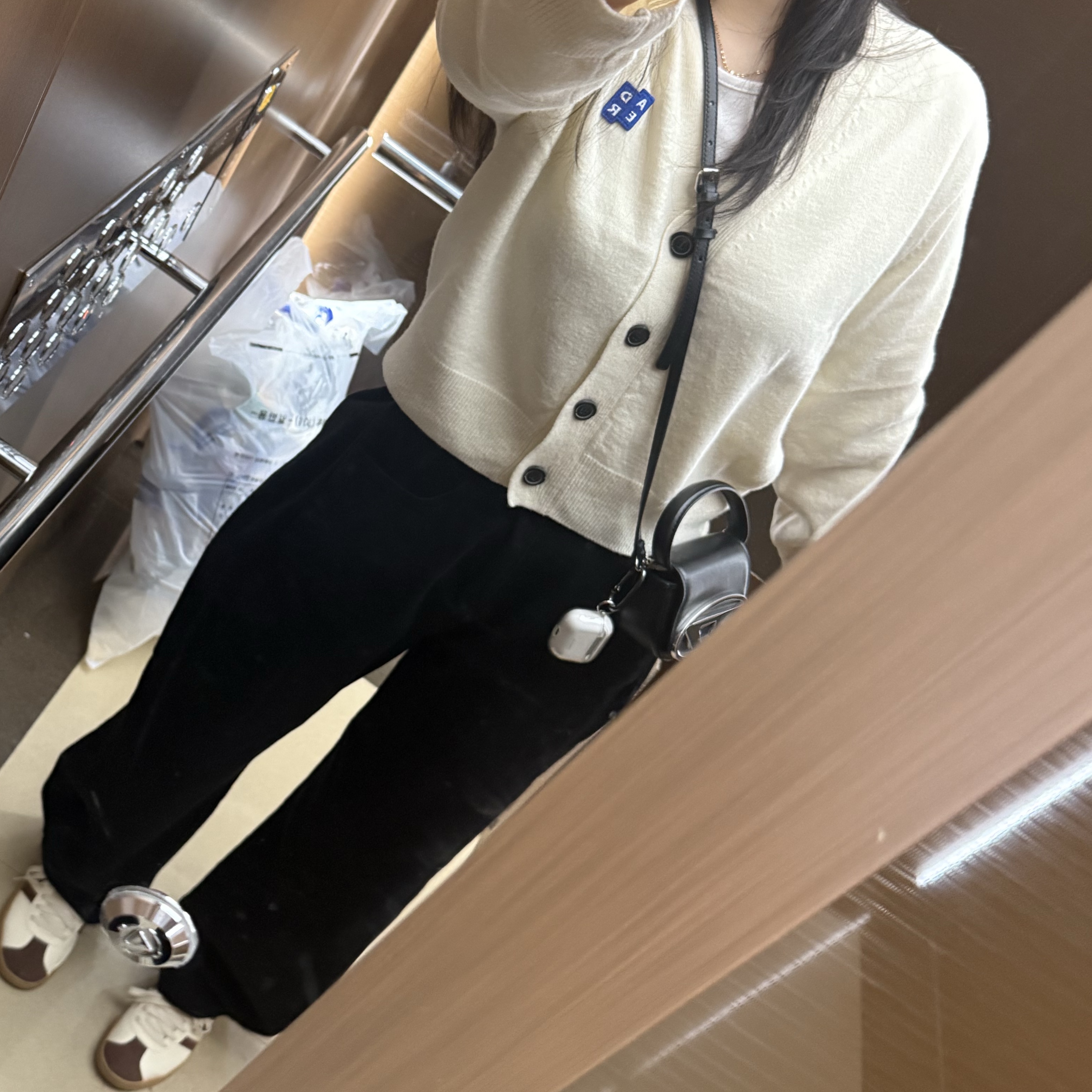 The North Face Bandon Jacket Beige Brown, Teket Plan Cap Cream 착용 스타일 - 2