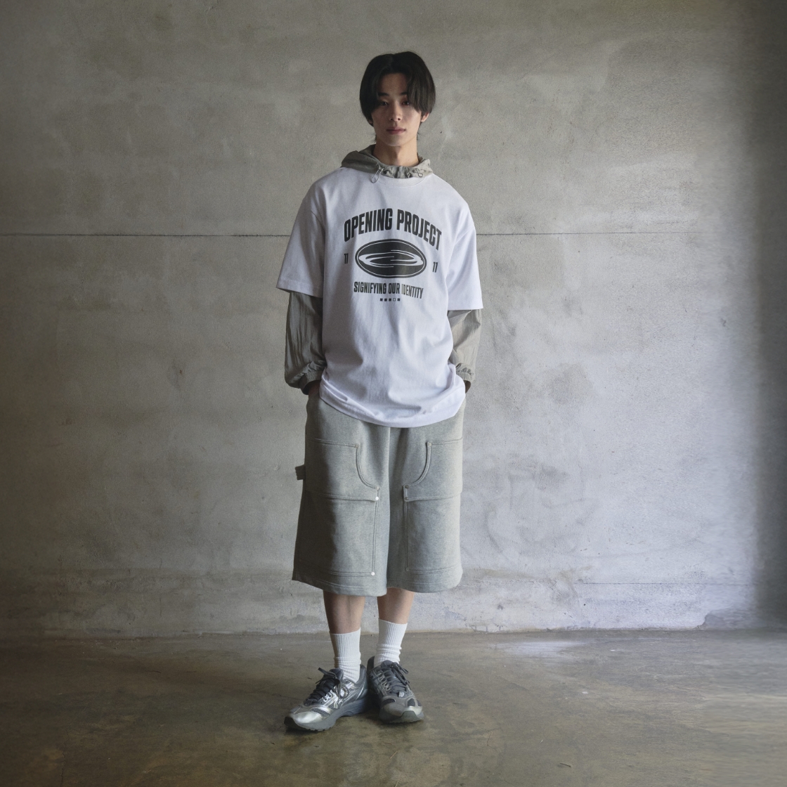 Opening Project☆Circle Arch Logo T Shirt MUSINSA | OPENING PROJECT Circle Arch Logo T Shirt - White