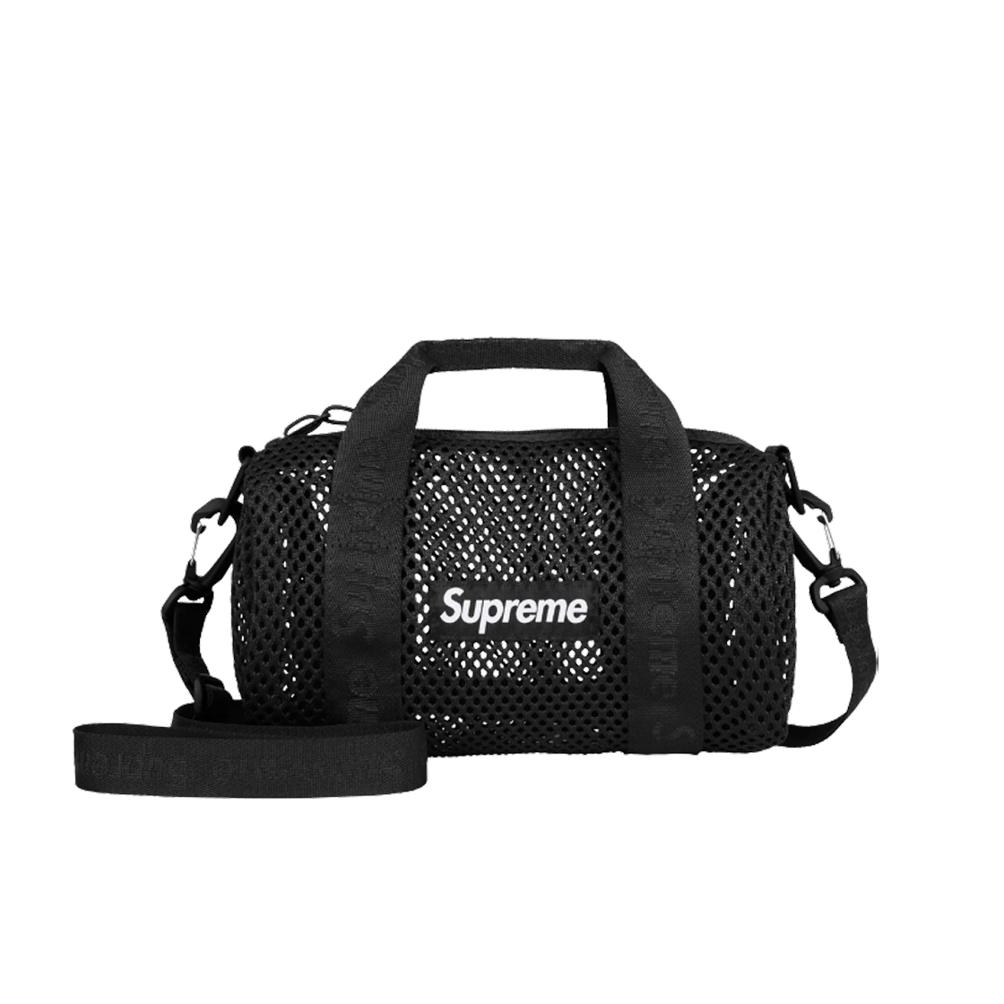 슈프림 메쉬 미니 더플백 블랙 - 25SS | Supreme | KREAM 