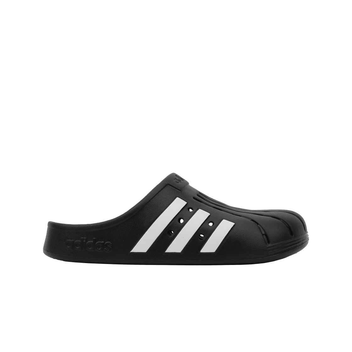 아디다스 아딜렛 클로그 블랙 화이트(Adidas Adilette Clog Black White)