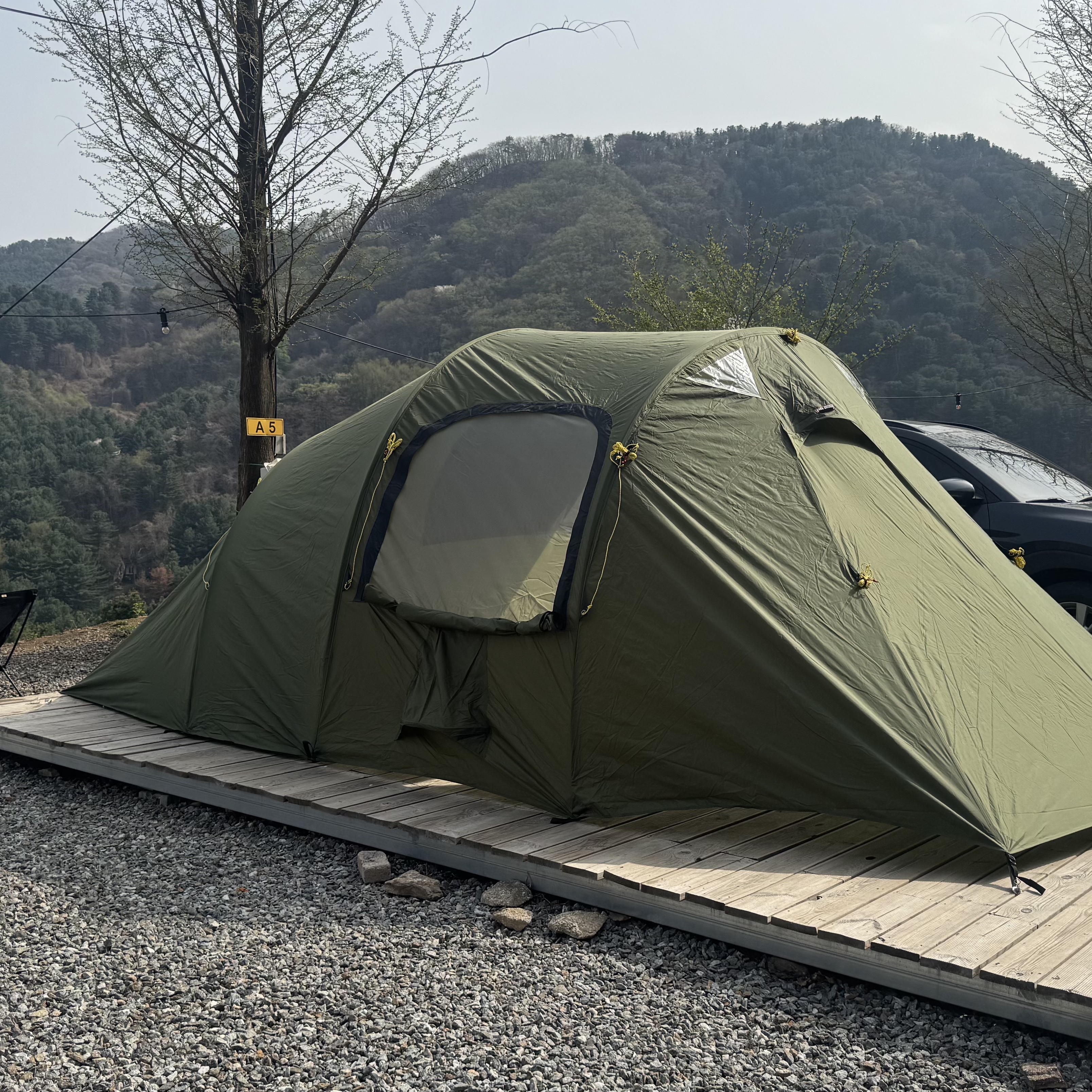 Helsport Gimle Family 4+ Outer Tent 착용 스타일 - 2
