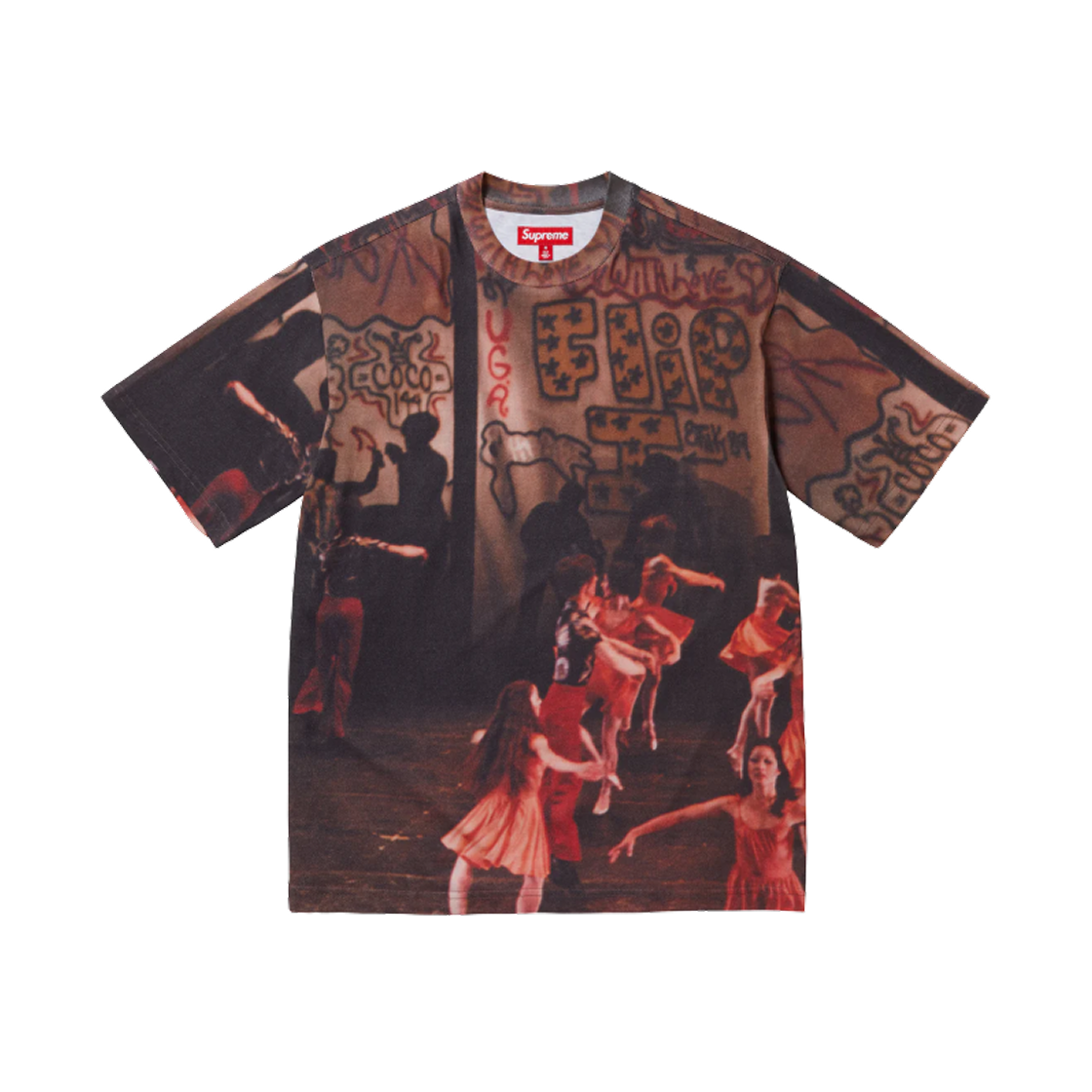 슈프림 발레 숏슬리브 탑 멀티컬러 - 25SS