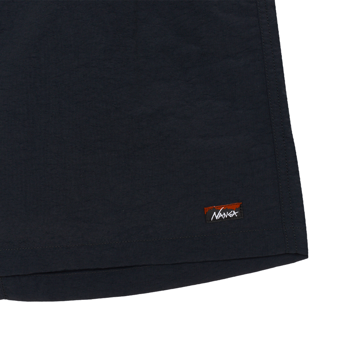 난가 나일론 터서 이지 쇼츠 블랙 - 25SS(Nanga Nylon Tusser Easy Shorts Black - 25SS) - 4