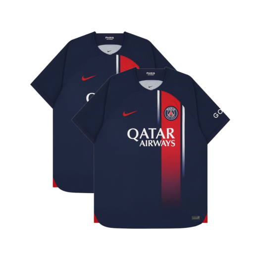 Nike Paris Saint-Germain 2023/24 Dri-Fit Stadium Home Jersey Midnight Navy (Non Marking Ver.) (Bundle of 2)