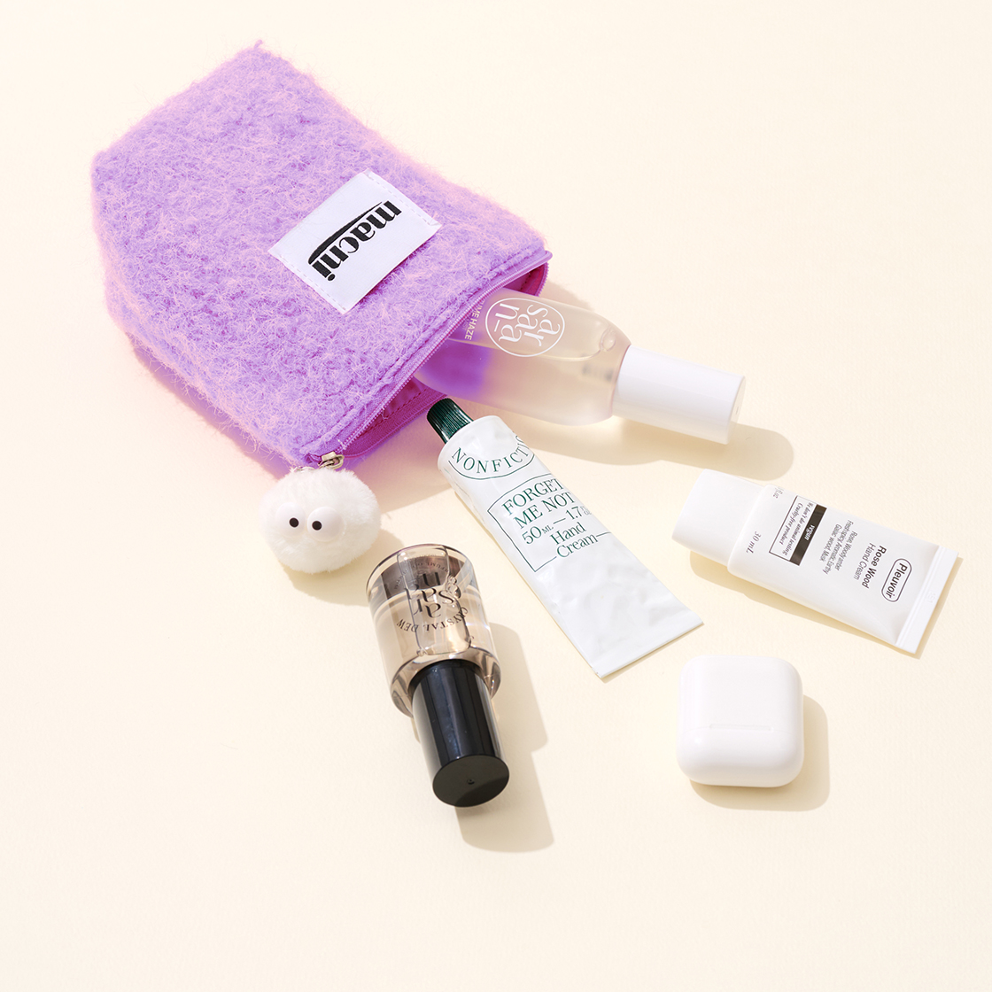 마크니 푸들 스탠디 파우치 라벤더(MACNI Poodle Standy Pouch Lavender) - 3