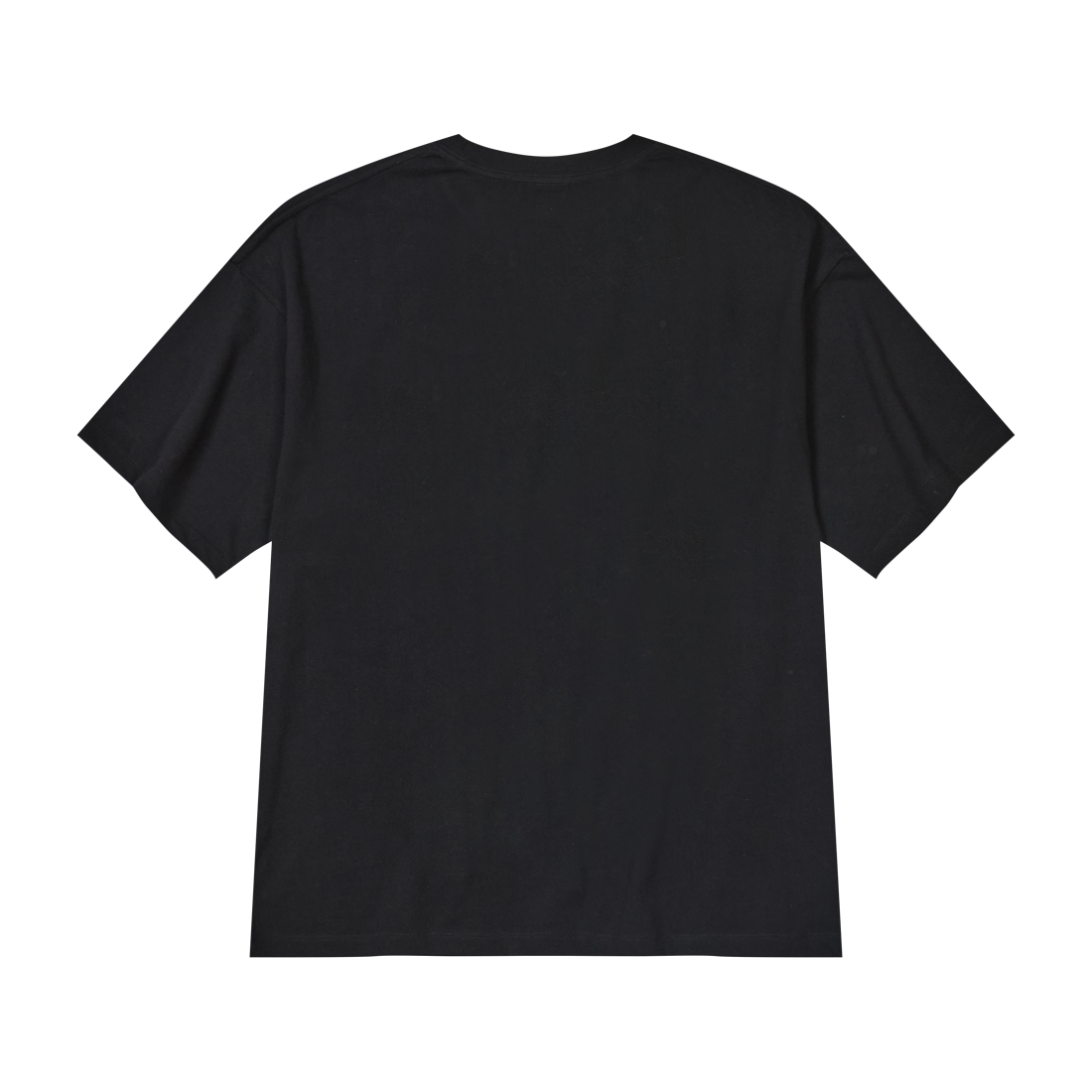 아모우 로우 스케치 하프 티셔츠 블랙(AMOU Raw Sketch Half T-Shirts Black) - 3
