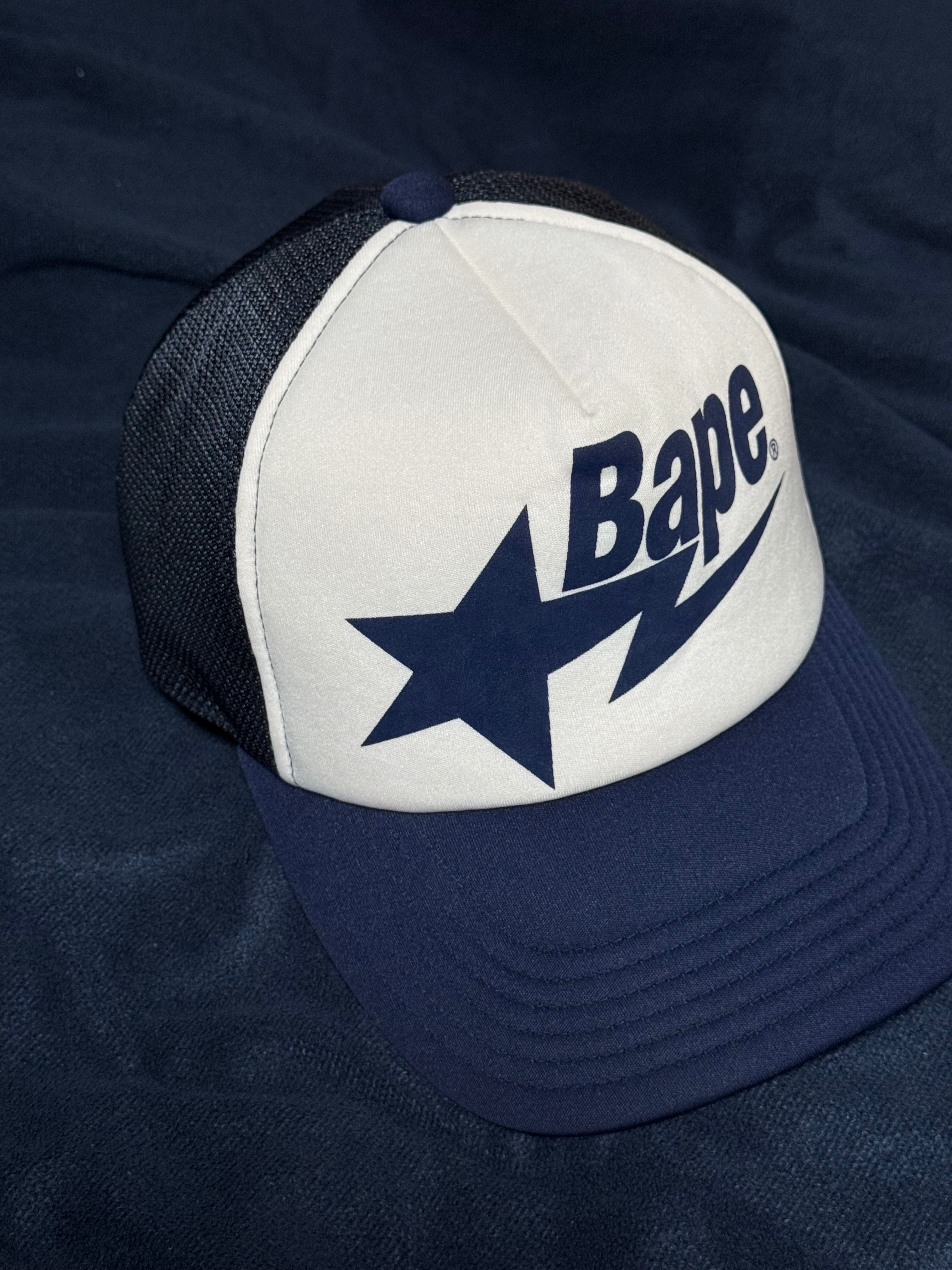 BAPE Sta Mesh Cap Black 착용 스타일