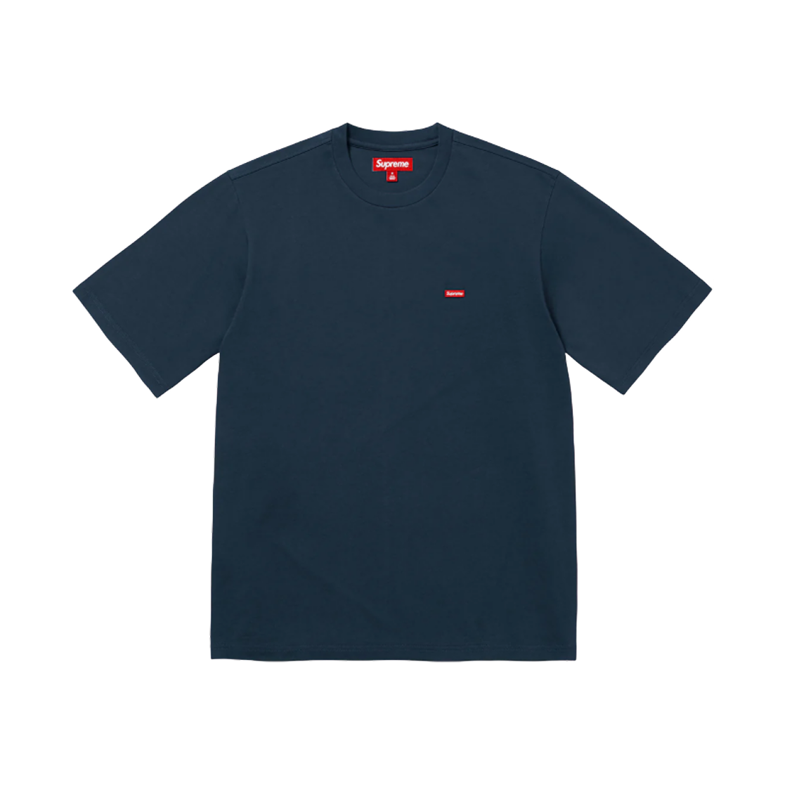 슈프림 스몰 박스 티셔츠 네이비 - 25SS