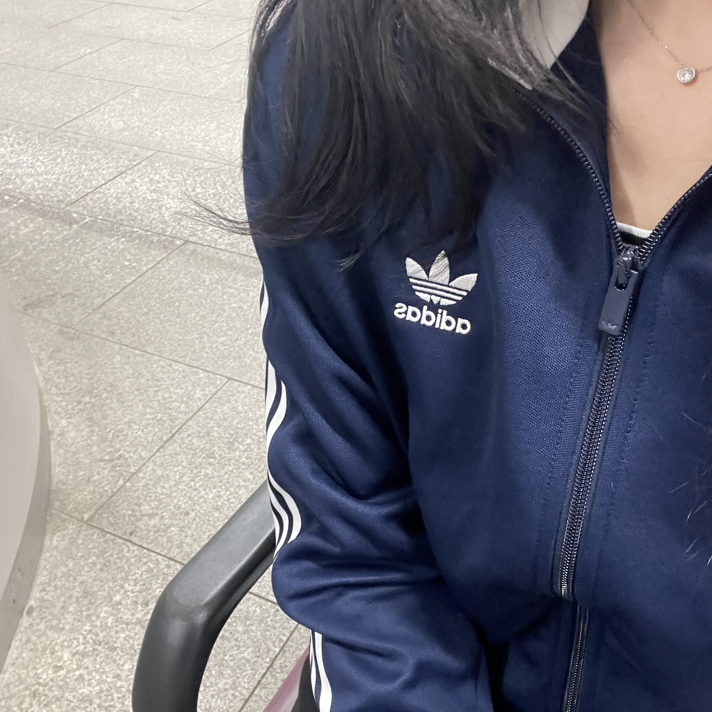 Adidas Adicolor Classic Beckenbauer Track Top Night Indigo - KR Sizing 착용 스타일