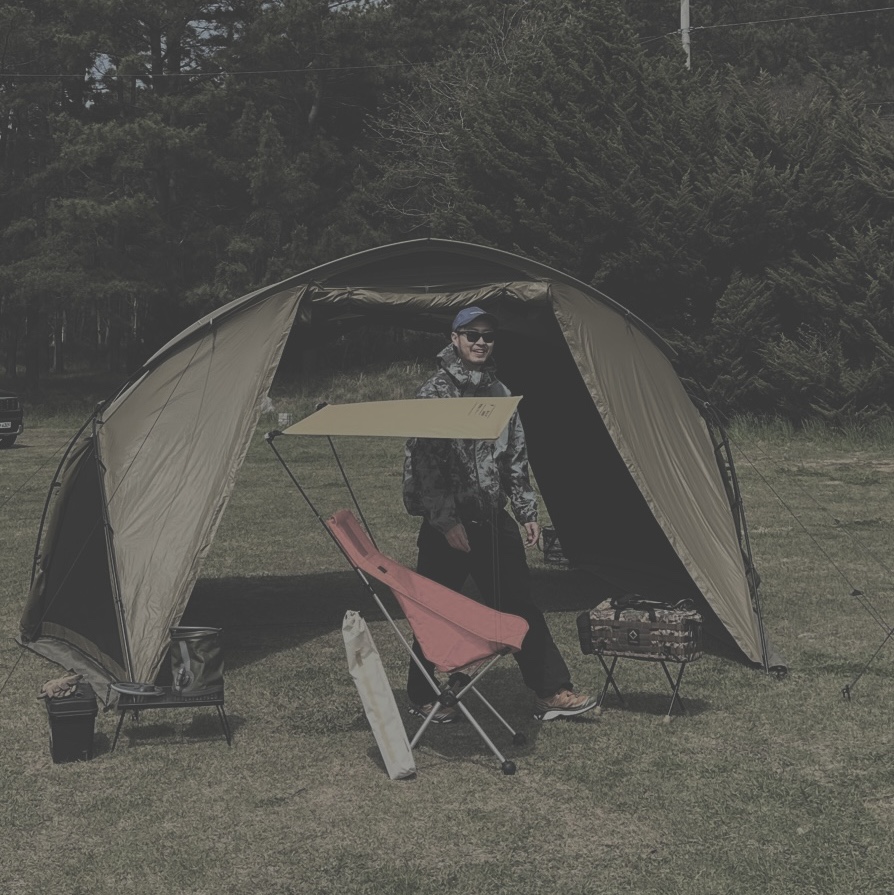 Helinox x Neighborhood N-Personal Shade Natural - 22SS (Without Frame), Helinox x Filson Sunset Chair Flame 착용 스타일
