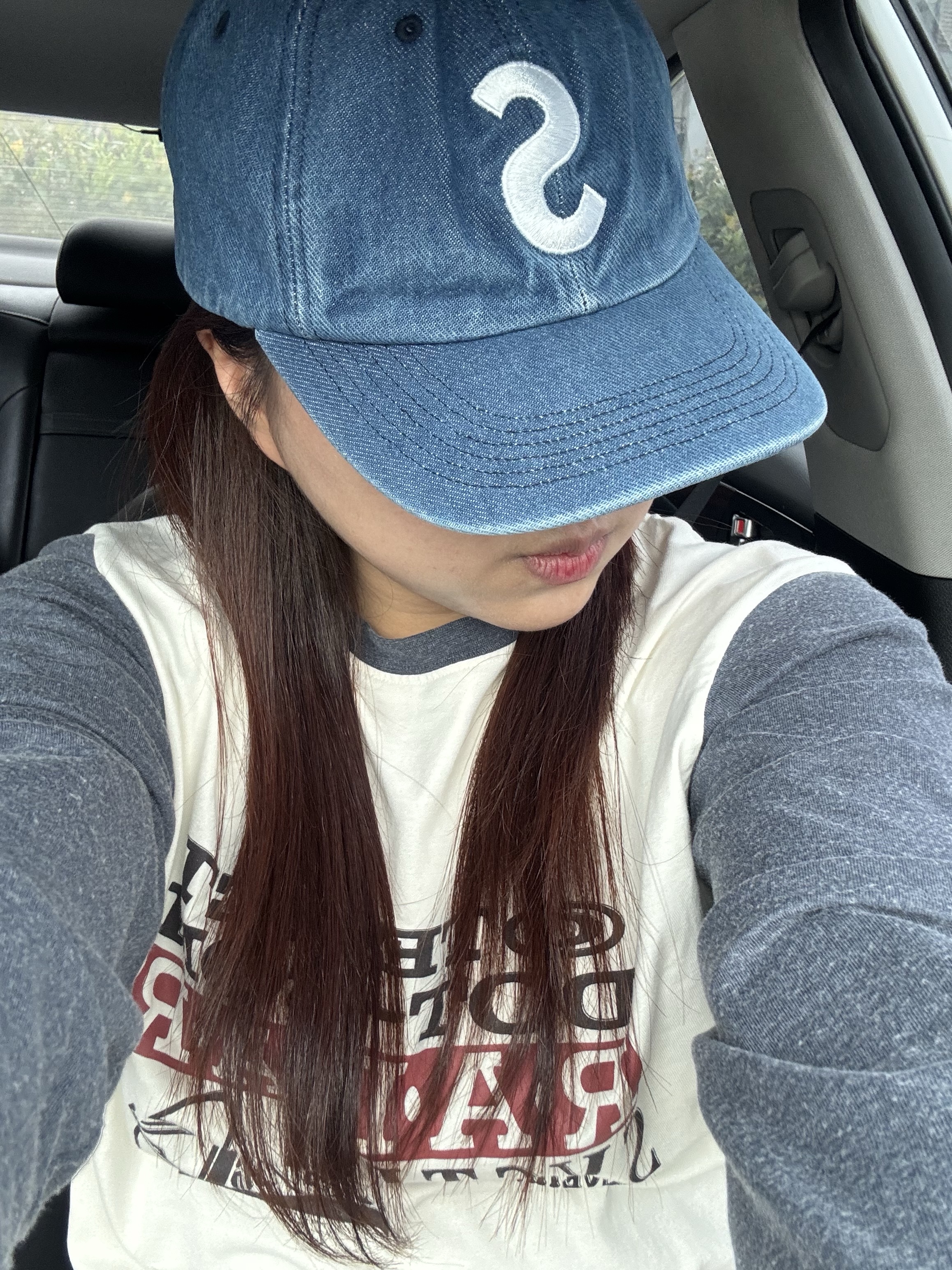 Supreme Pigment S Logo 6-Panel Denim - 24FW 착용 스타일