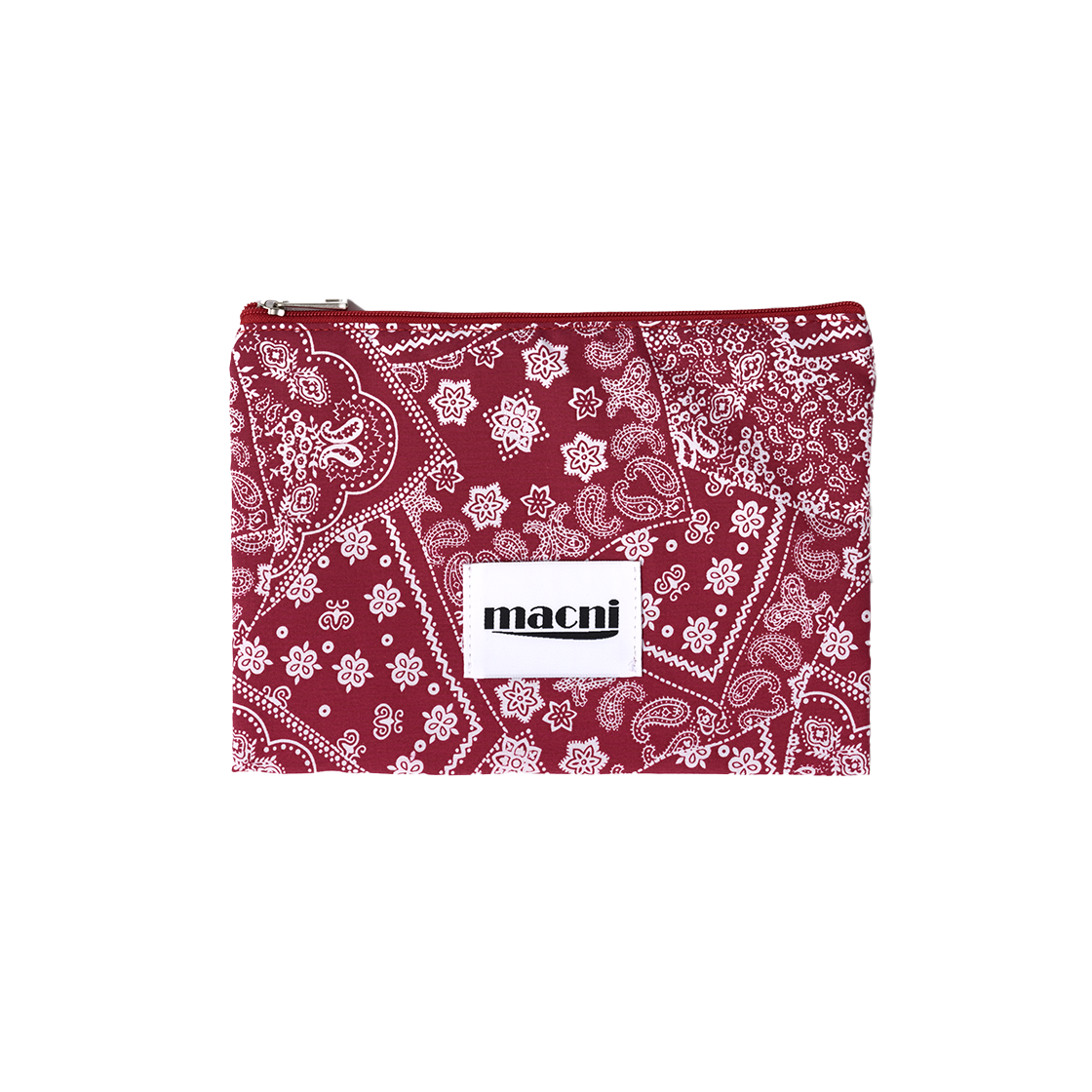 C255UAPC04WI0FR MACNI Paisley Slim Pouch Wine