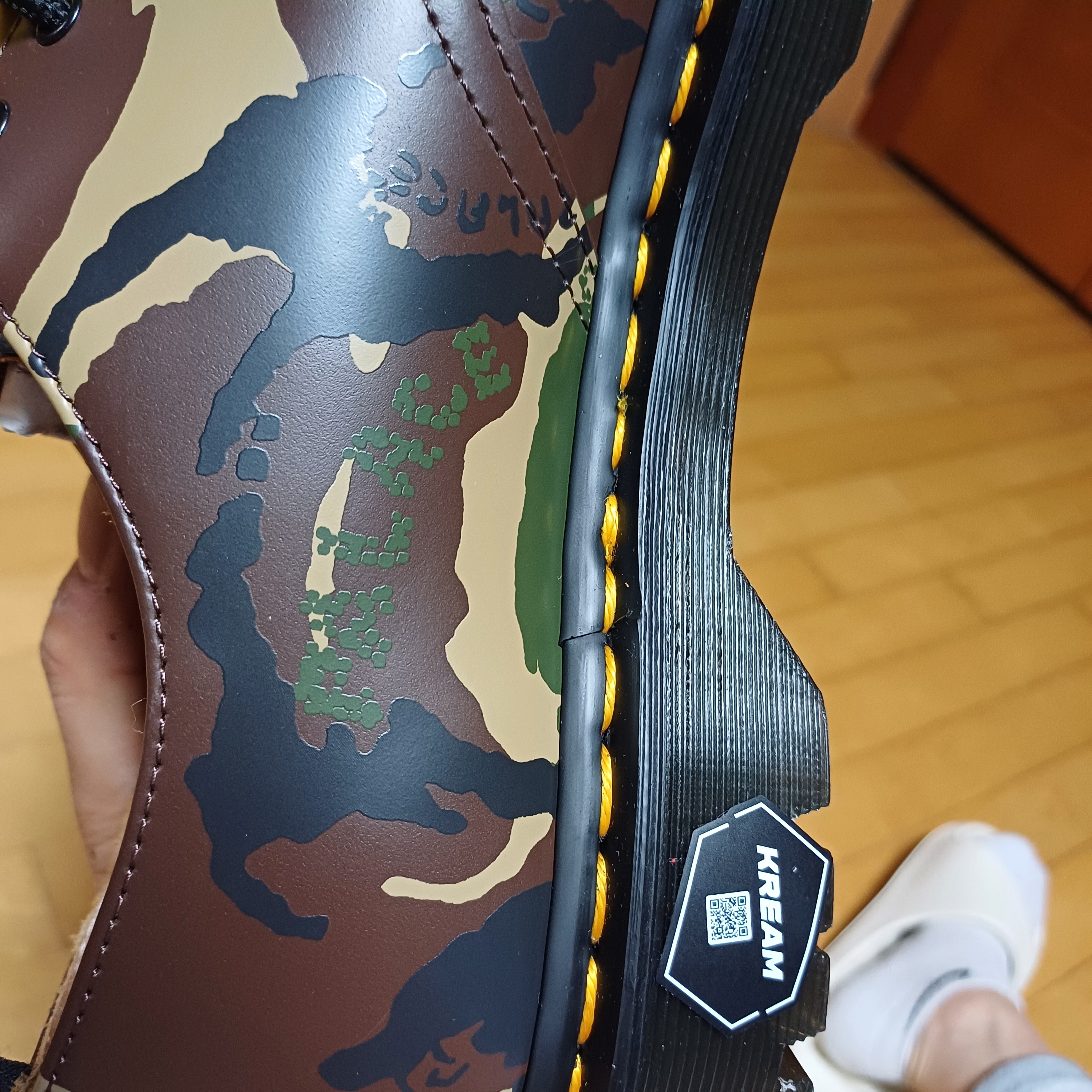 Dr. Martens x Palace 1461 Camo 착용 스타일