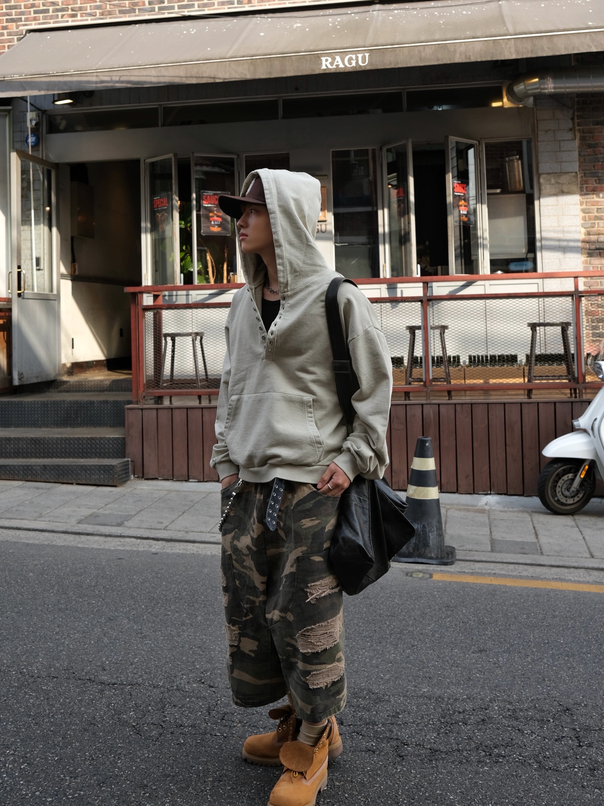 Timberland Premium 6 inch Waterproof Boot Wheat Nubuck - Wide, New Era MLB Authentic San Diego Padres Game Brown 착용 스타일 - 2