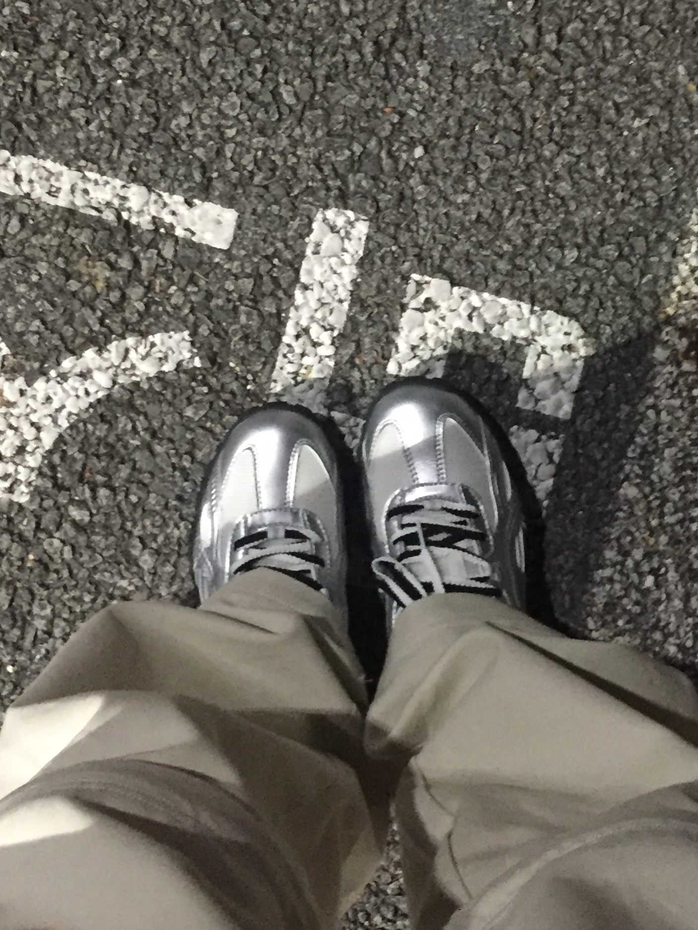 Fila Echappe MS Silver Moon, [6% 적립] FILA Echappe Ms Silvermoon 착용 스타일 - 3