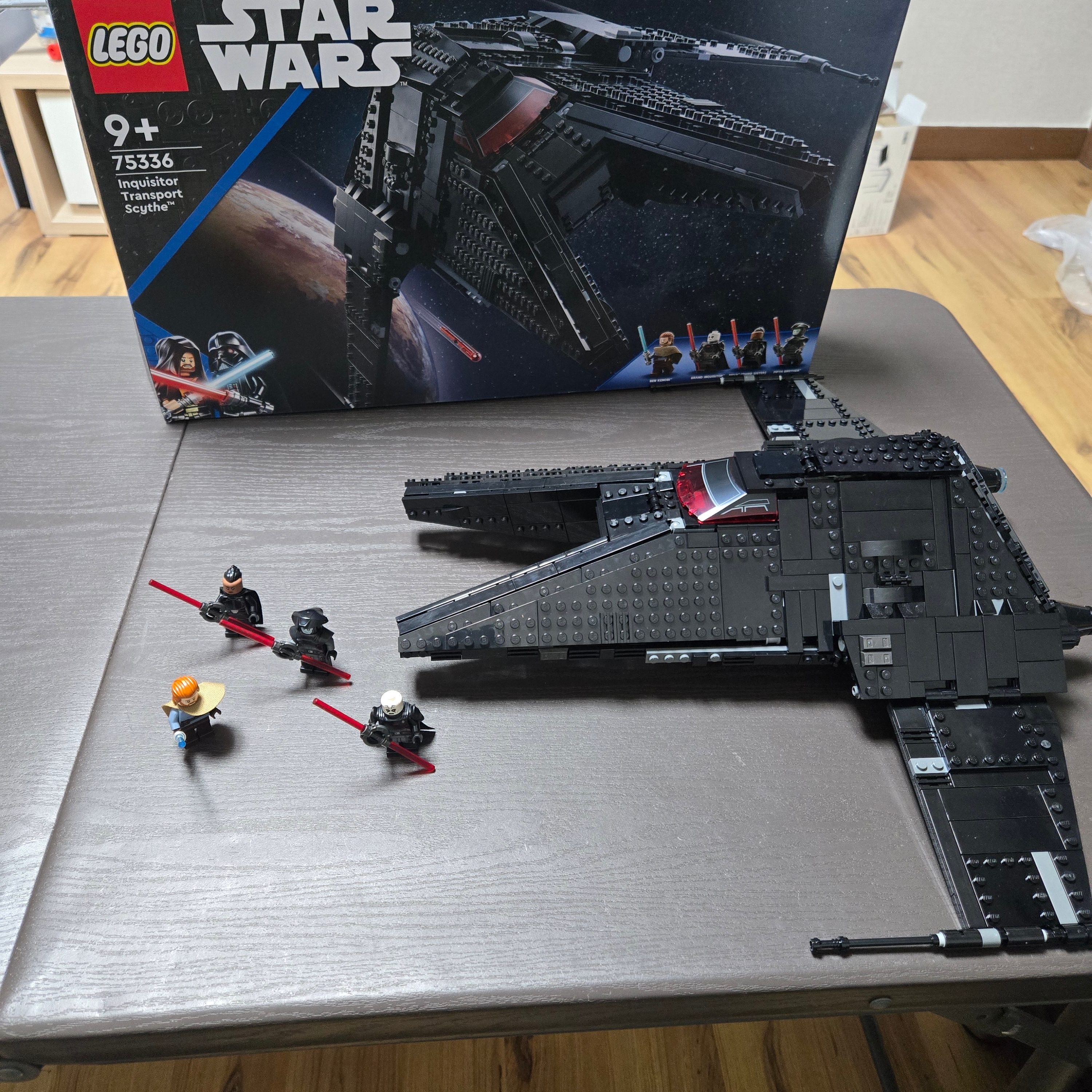 Lego Star Wars Inquisitor Transport Scythe 착용 스타일 - 2