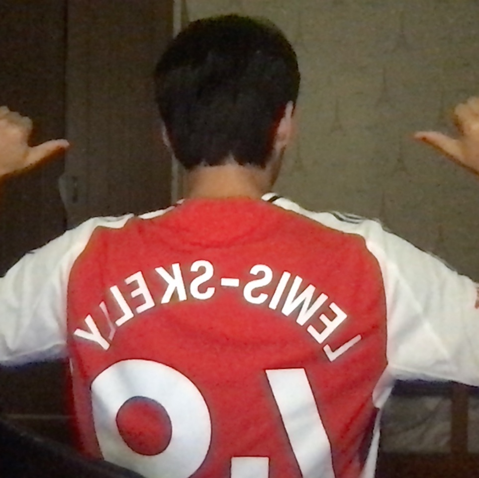 Adidas Arsenal 2024/25 Home Jersey Better Scarlet White - KR Sizing (Non Marking Ver.) 착용 스타일 - 1