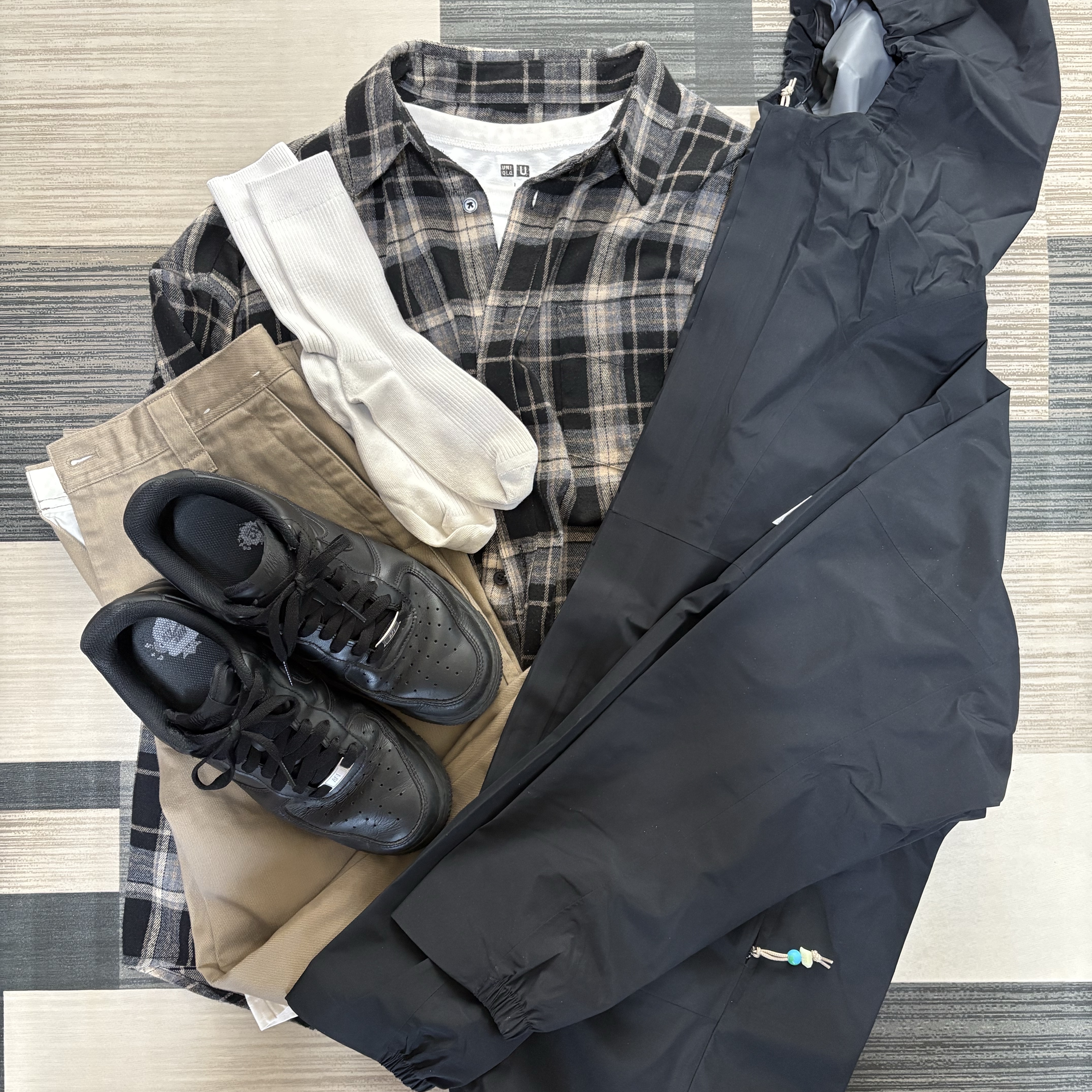 Nike ACG Storm-Fit ADV Cascade Rains Full Zip Jacket Black - Asia 착용 스타일 - 2