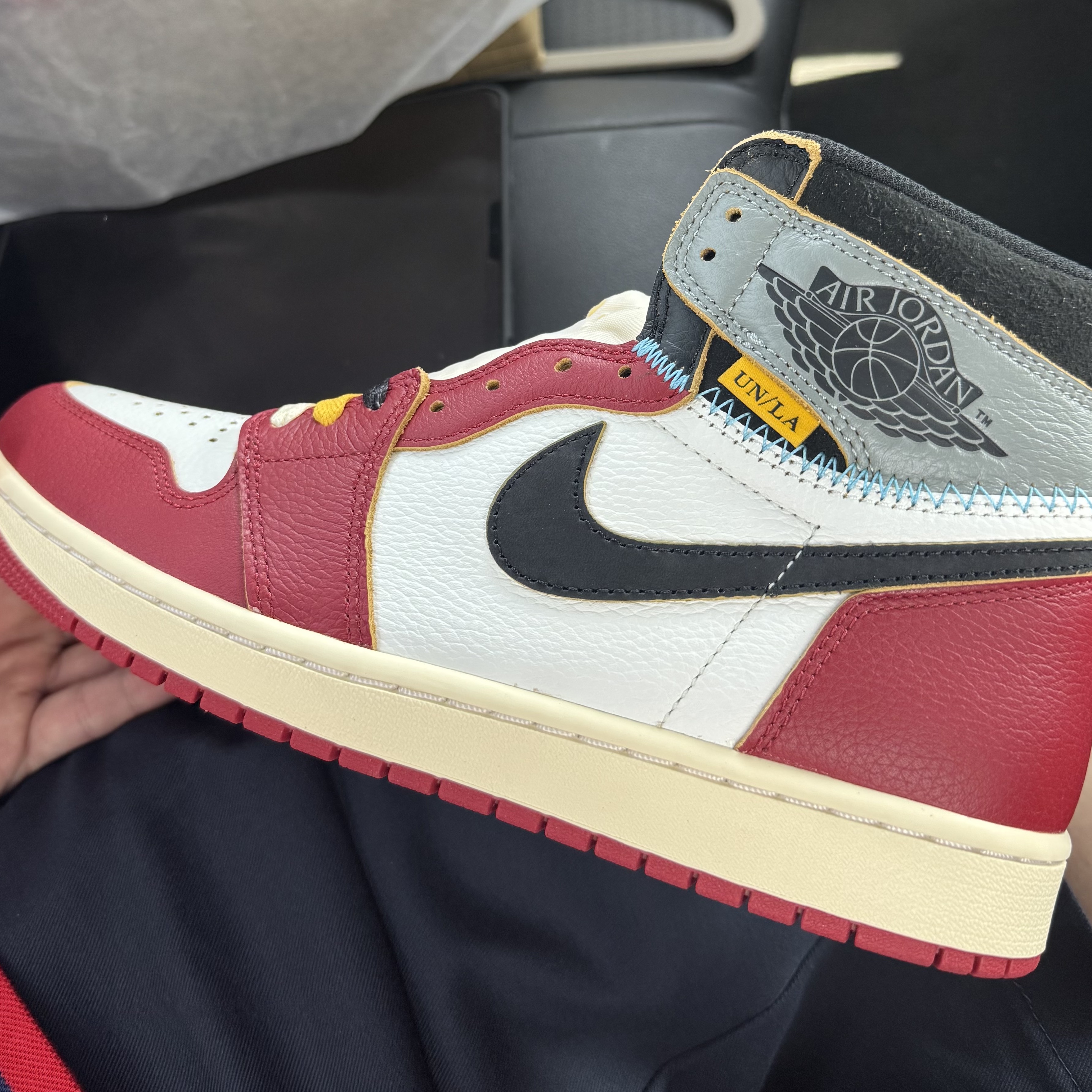 Jordan 1 x Union Retro High OG Chicago Shadow, Nike Killshot 2 Black Phantom 착용 스타일 - 3