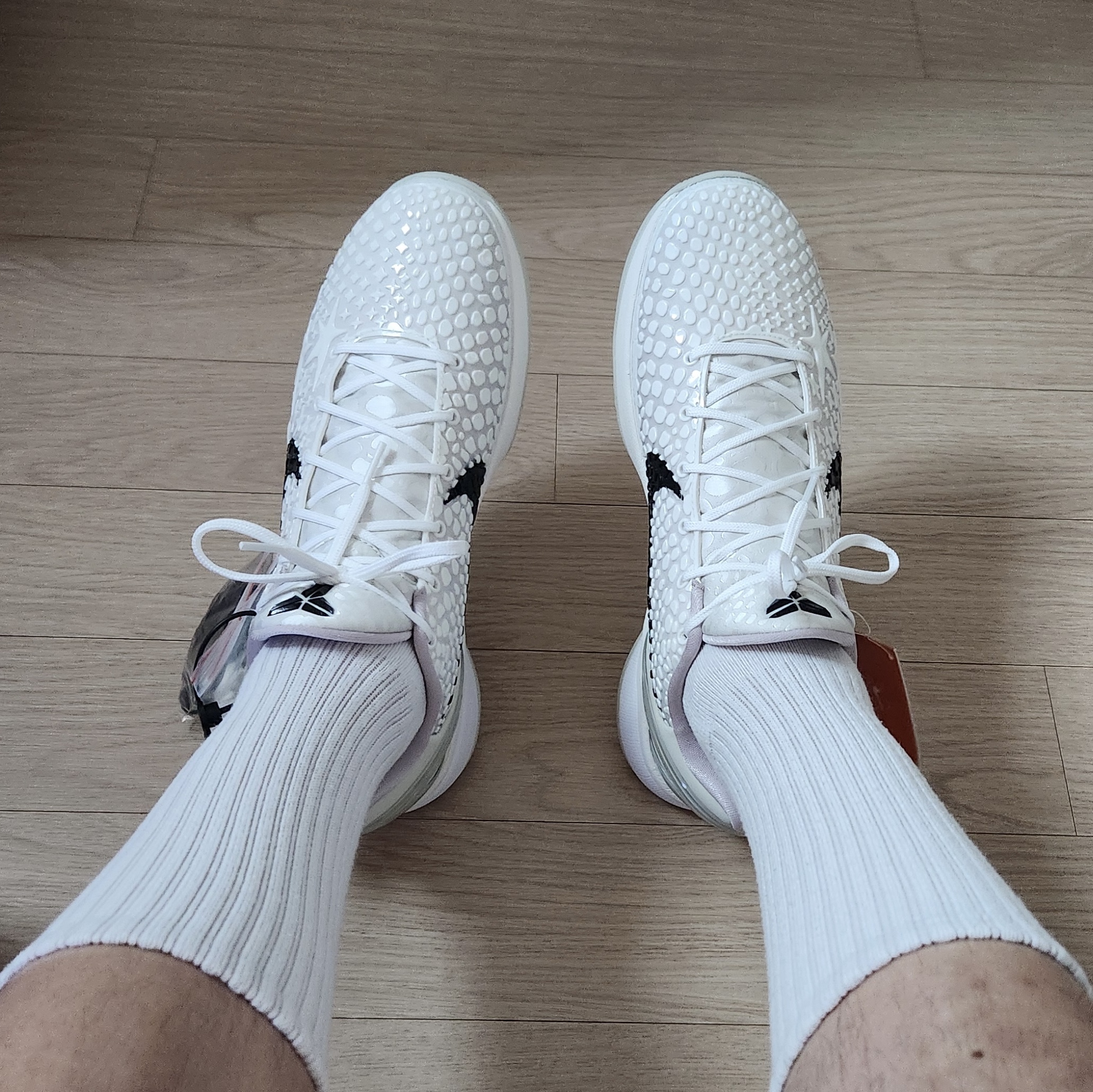 Nike Kobe 6 Protro Sail 착용 스타일 - 2