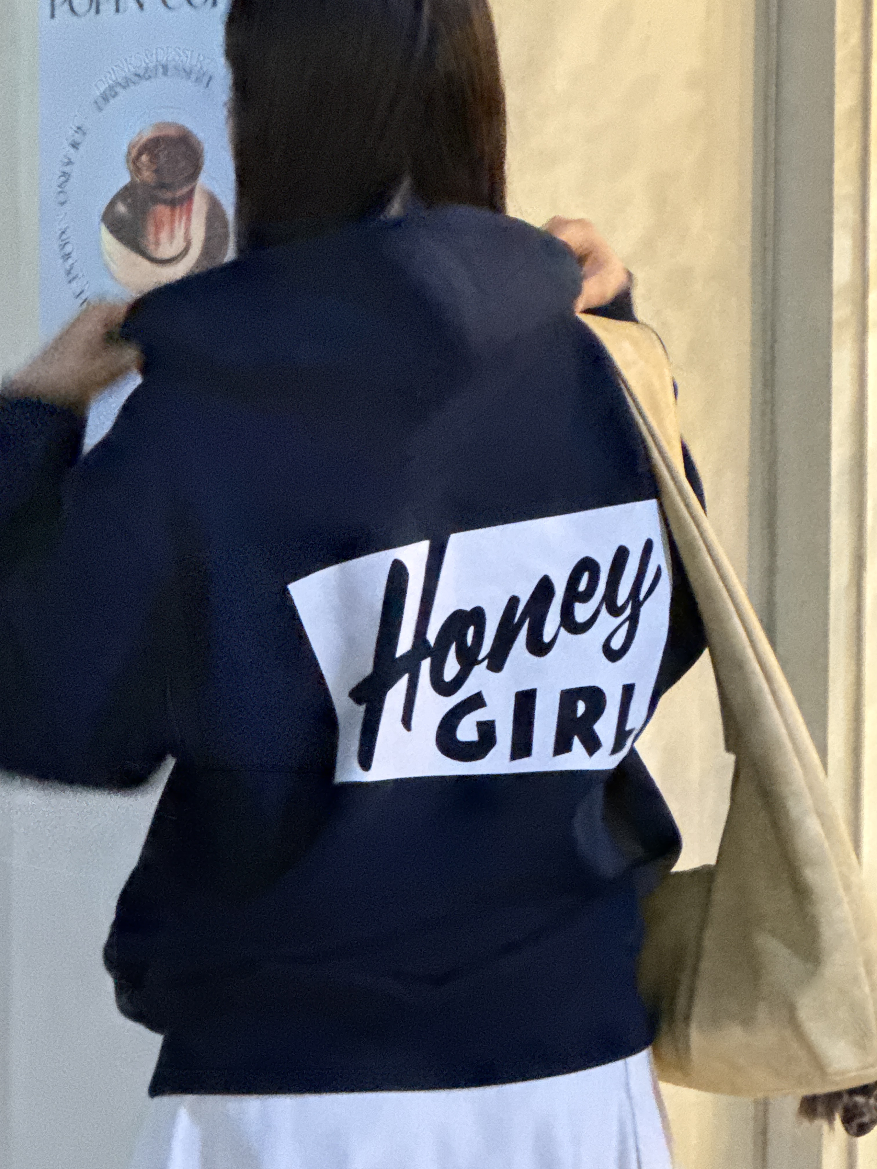 Honey Scoop House Honey Girl Zip up Hooded Sweatshirt Navy, (W) Adidas Taekwondo Cloud White Core Black 착용 스타일 - 4