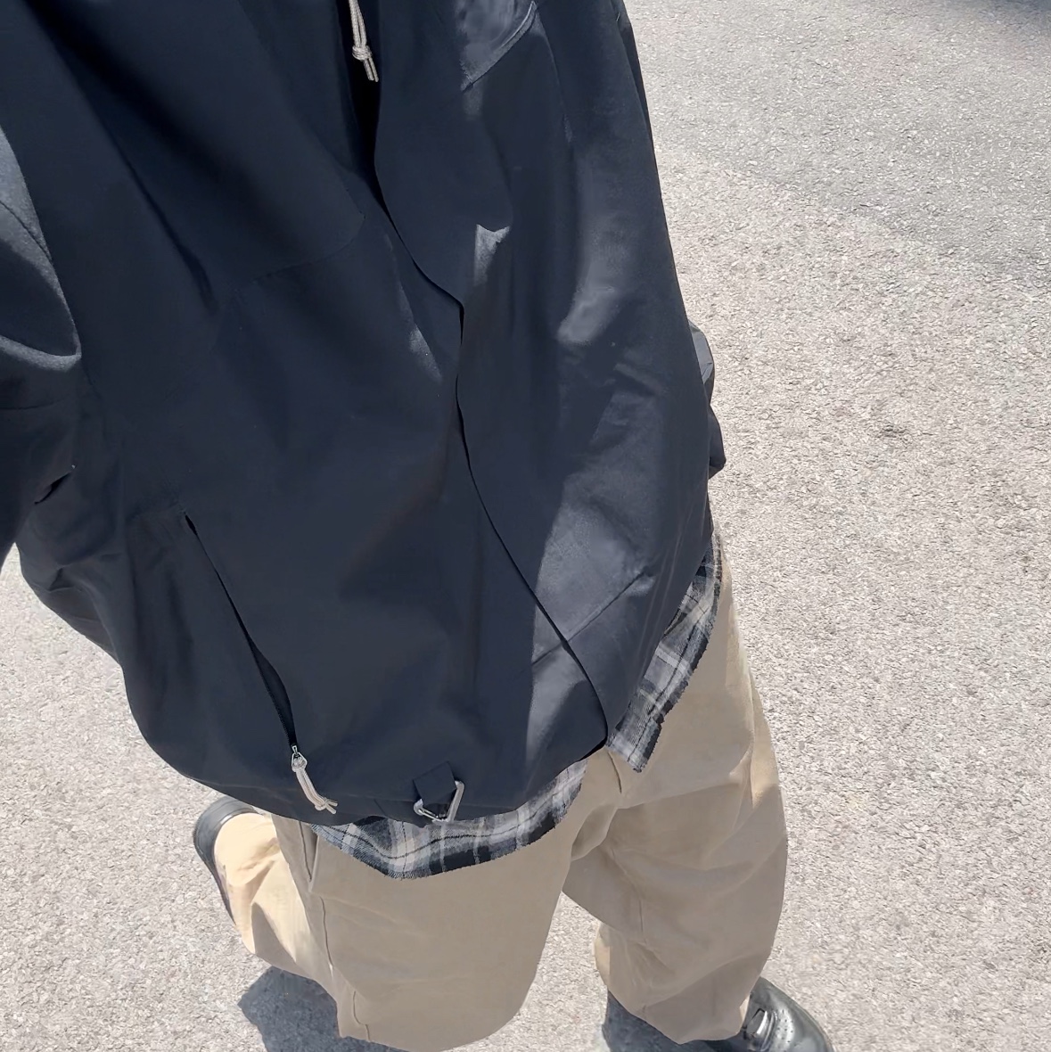 Nike ACG Storm-Fit ADV Cascade Rains Full Zip Jacket Black - Asia 착용 스타일 - 5