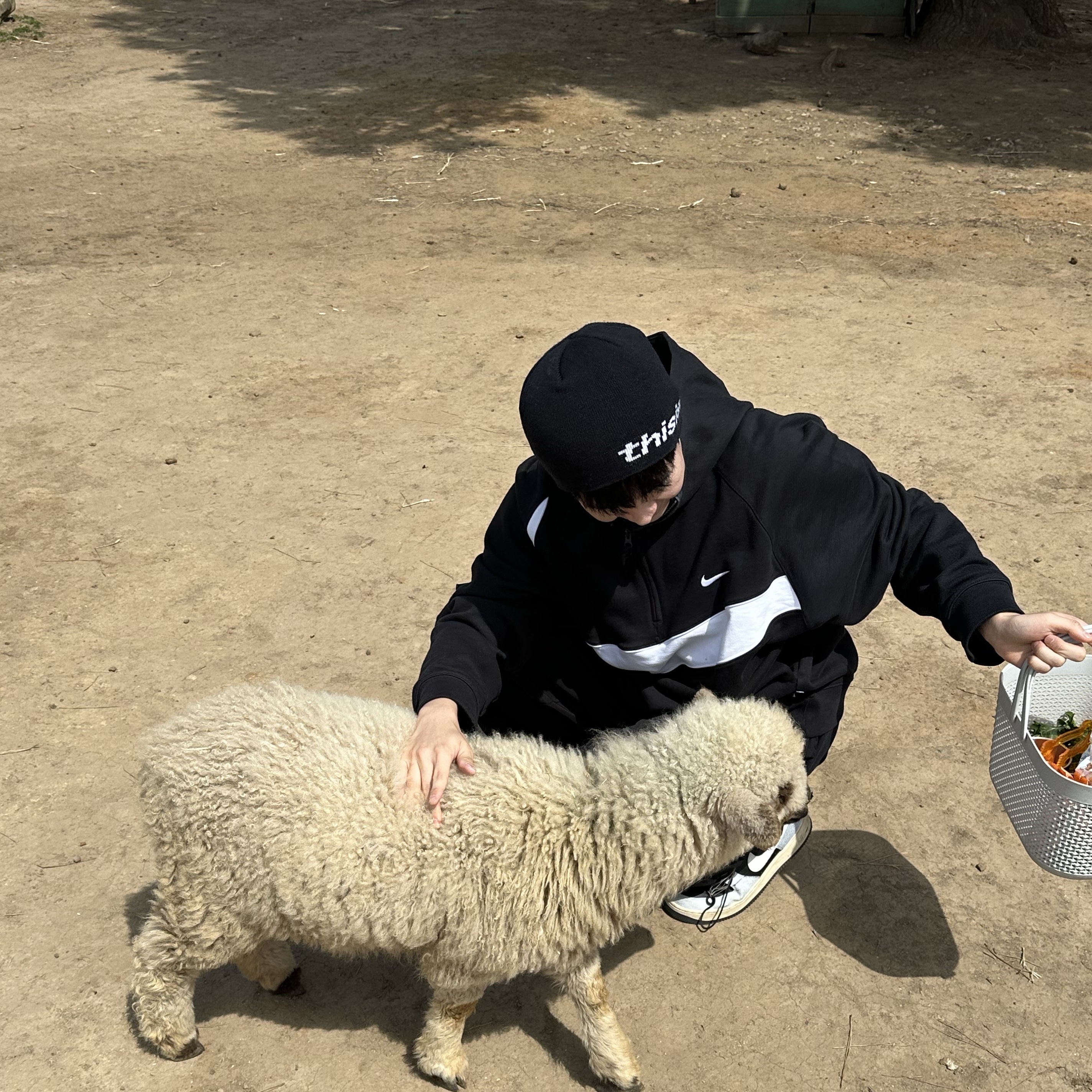 Nike Swoosh Half Zip Fleece Hoodie Black White - Asia, Nike Air Force 1 High '07 LX Black Smoke Grey 착용 스타일