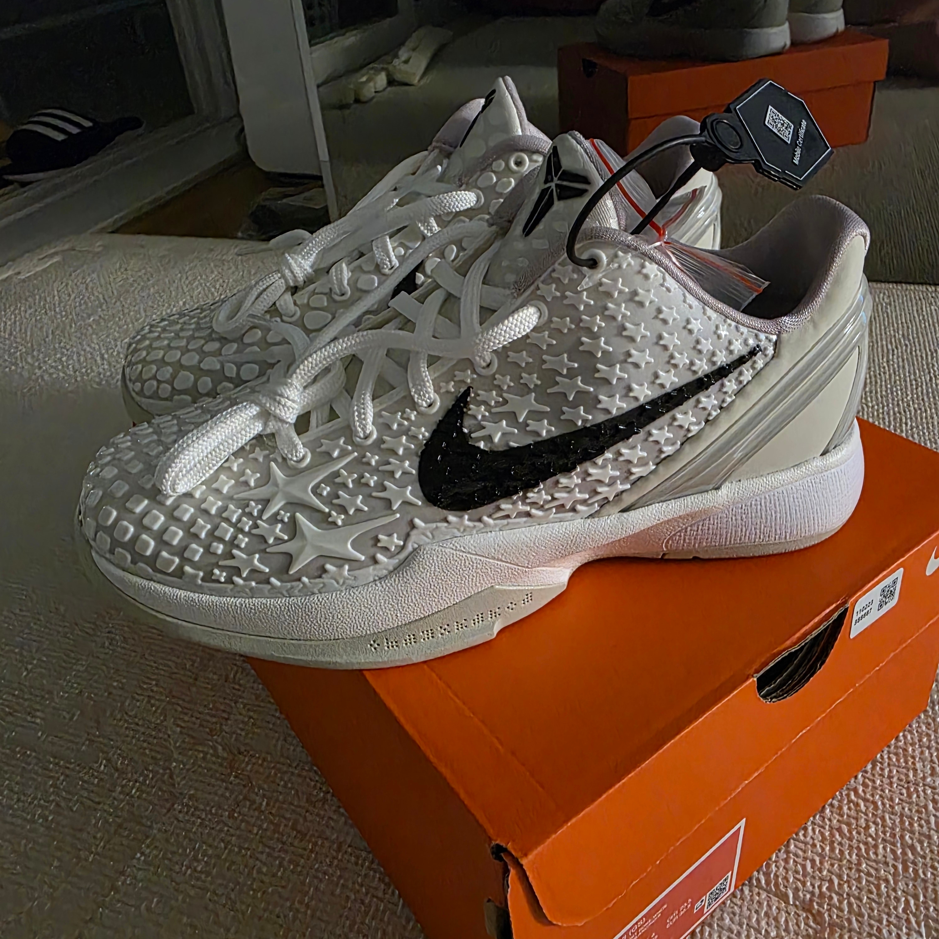 (GS) Nike Kobe 6 Protro Sail 착용 스타일 - 2