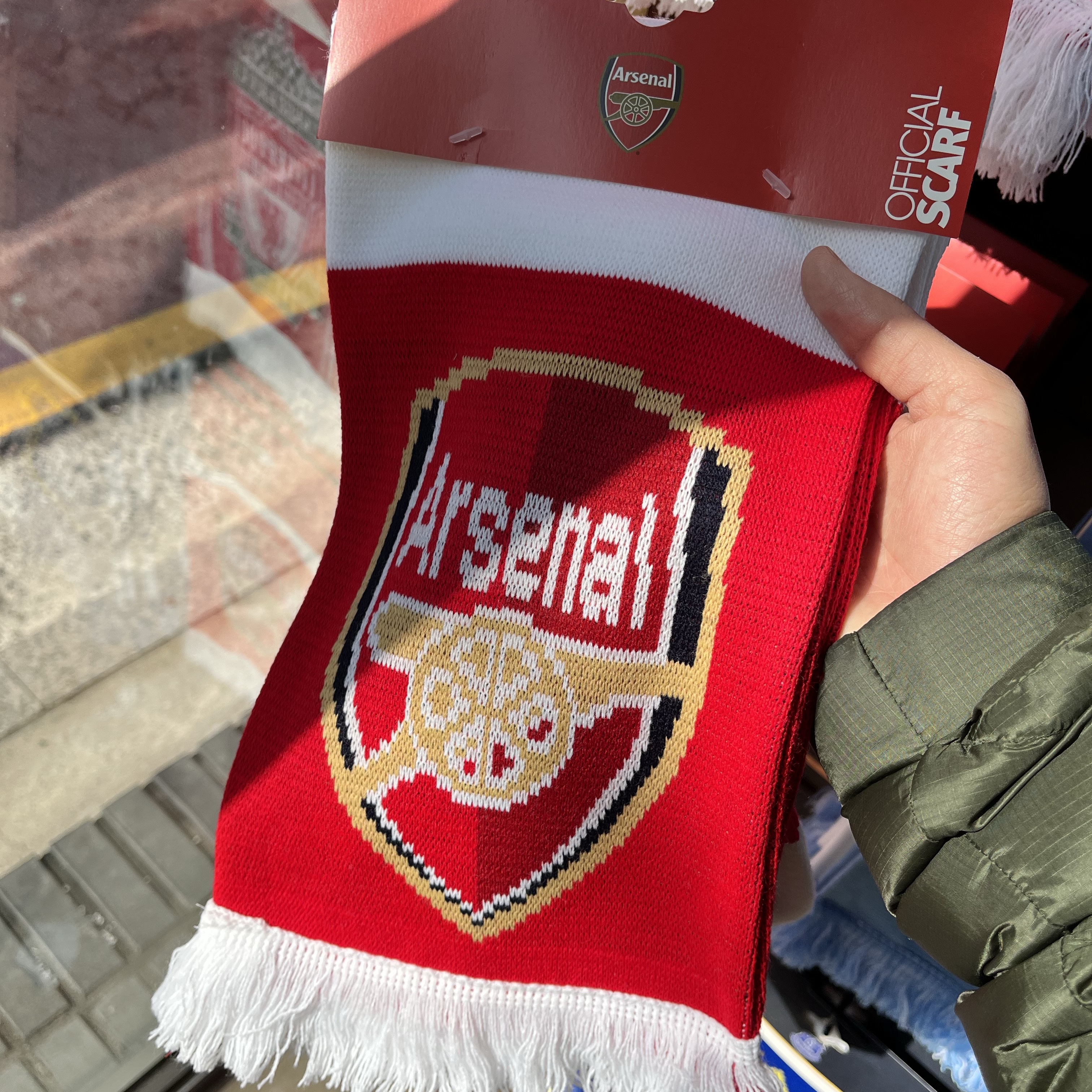 Adidas Arsenal 2024/25 Home Jersey Better Scarlet White - KR Sizing (Non Marking Ver.) 착용 스타일 - 3