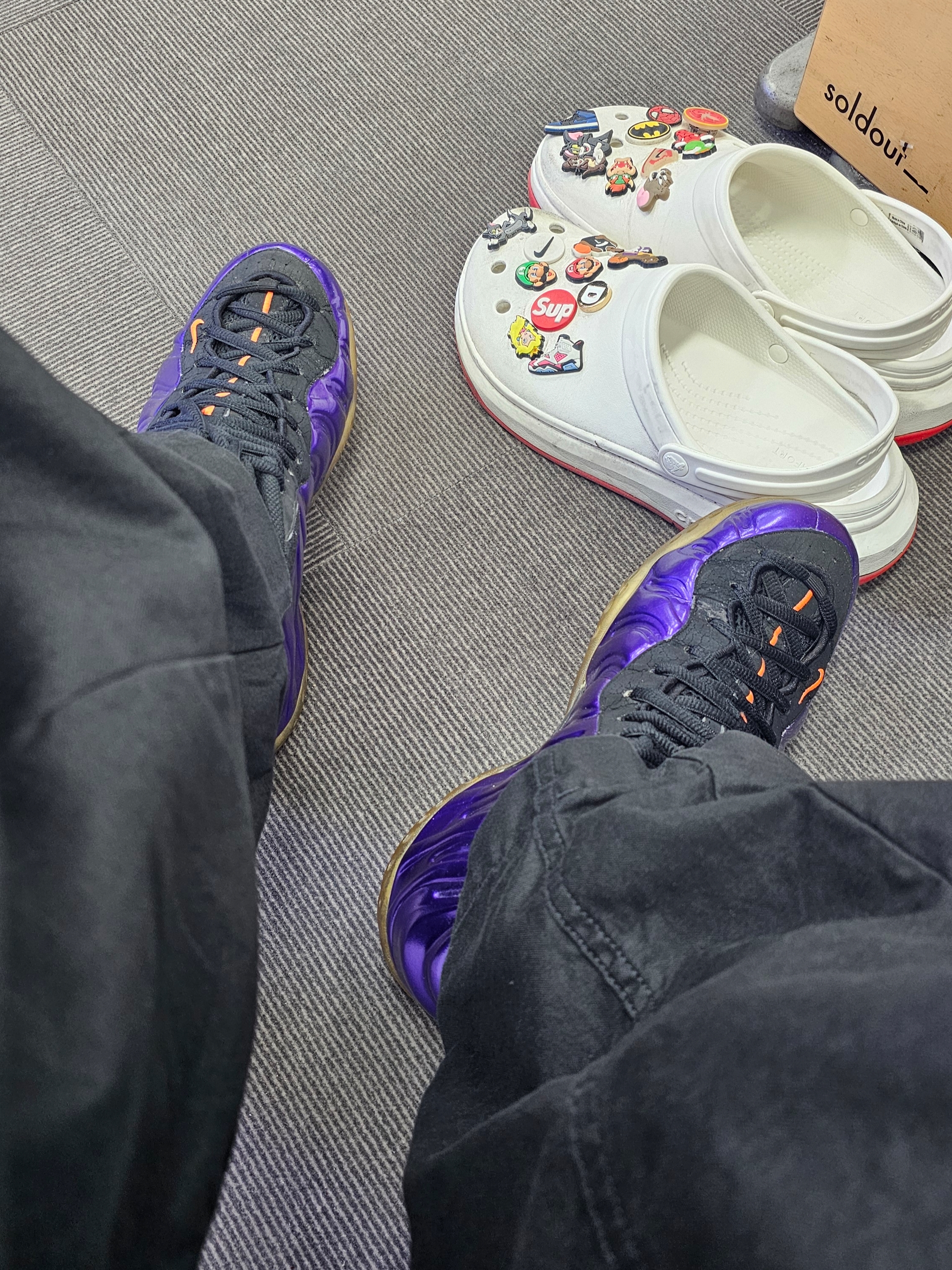 Nike Air Foamposite One Phoenix Suns 착용 스타일