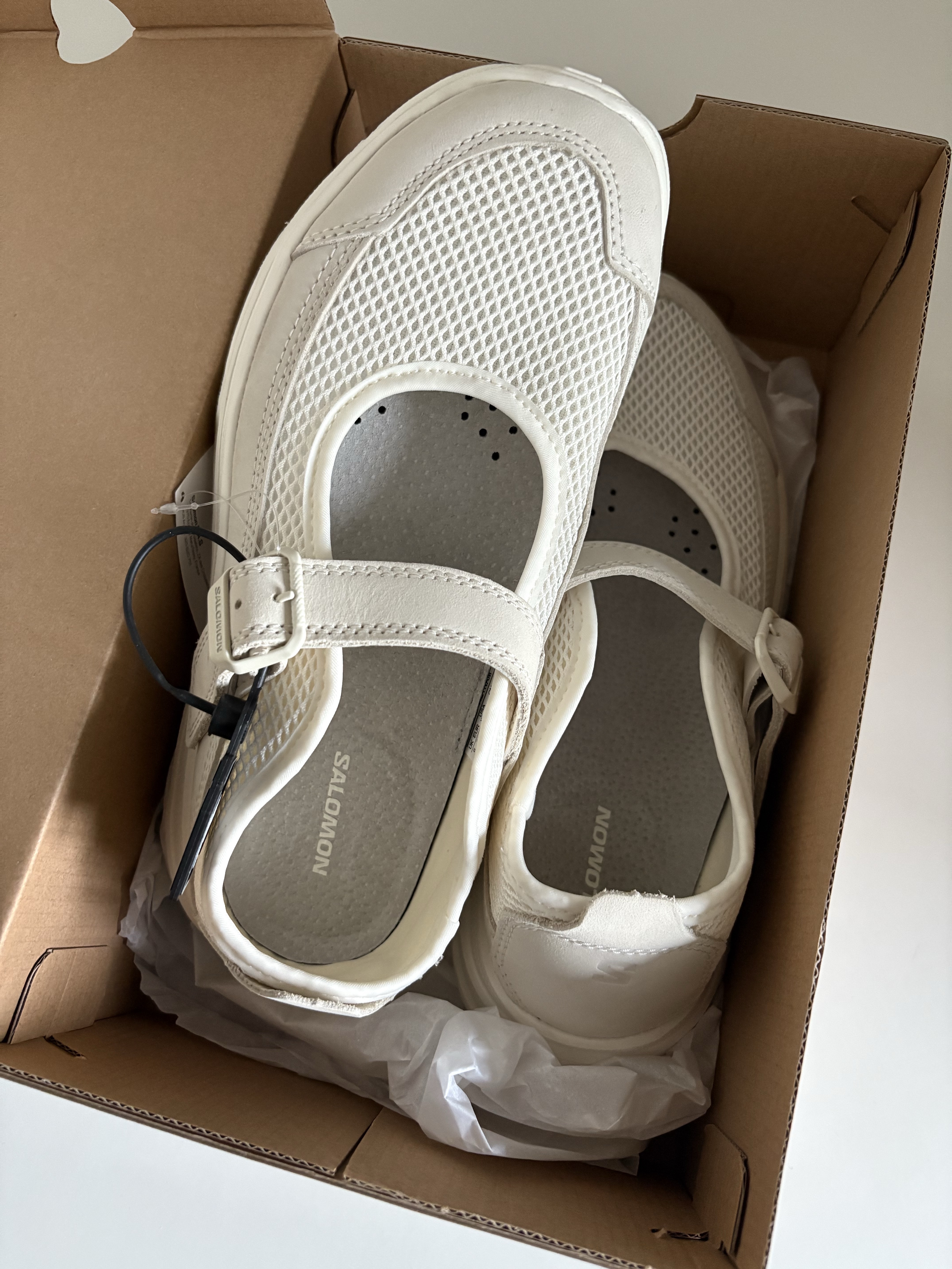 Salomon RX Marie Jeanne Vanilla Ice 착용 스타일