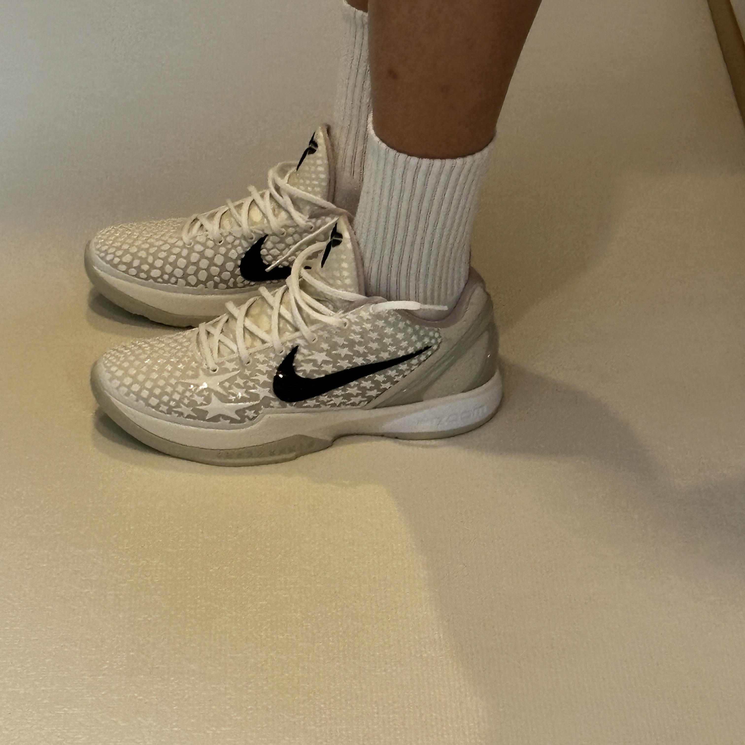 Nike Kobe 6 Protro Sail 착용 스타일 - 1