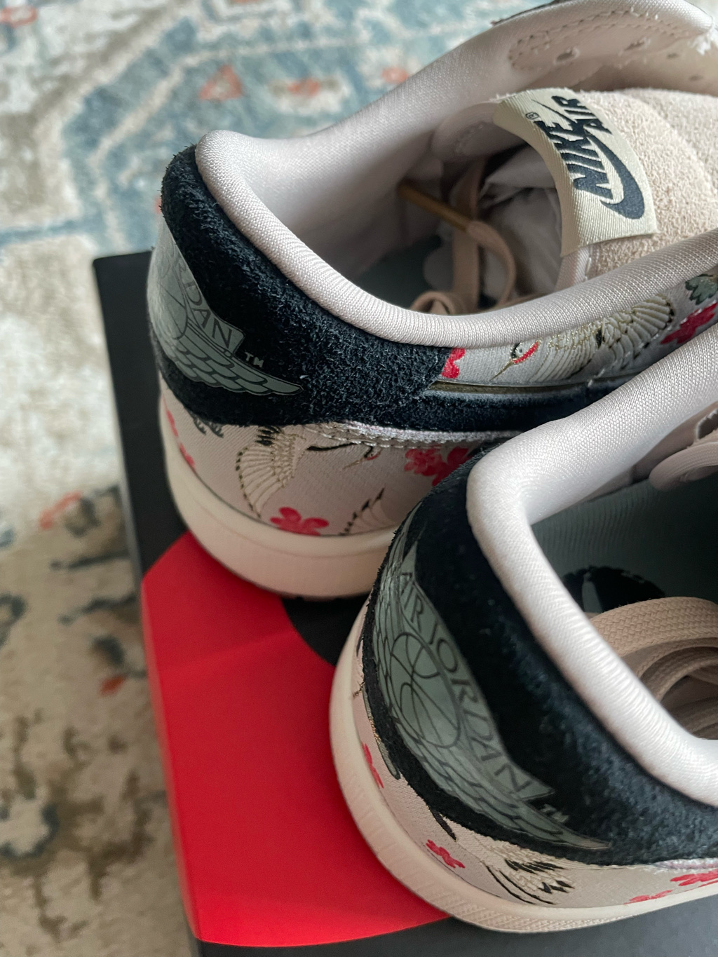 Jordan 1 Retro Low OG Rui Cranes 착용 스타일 - 4