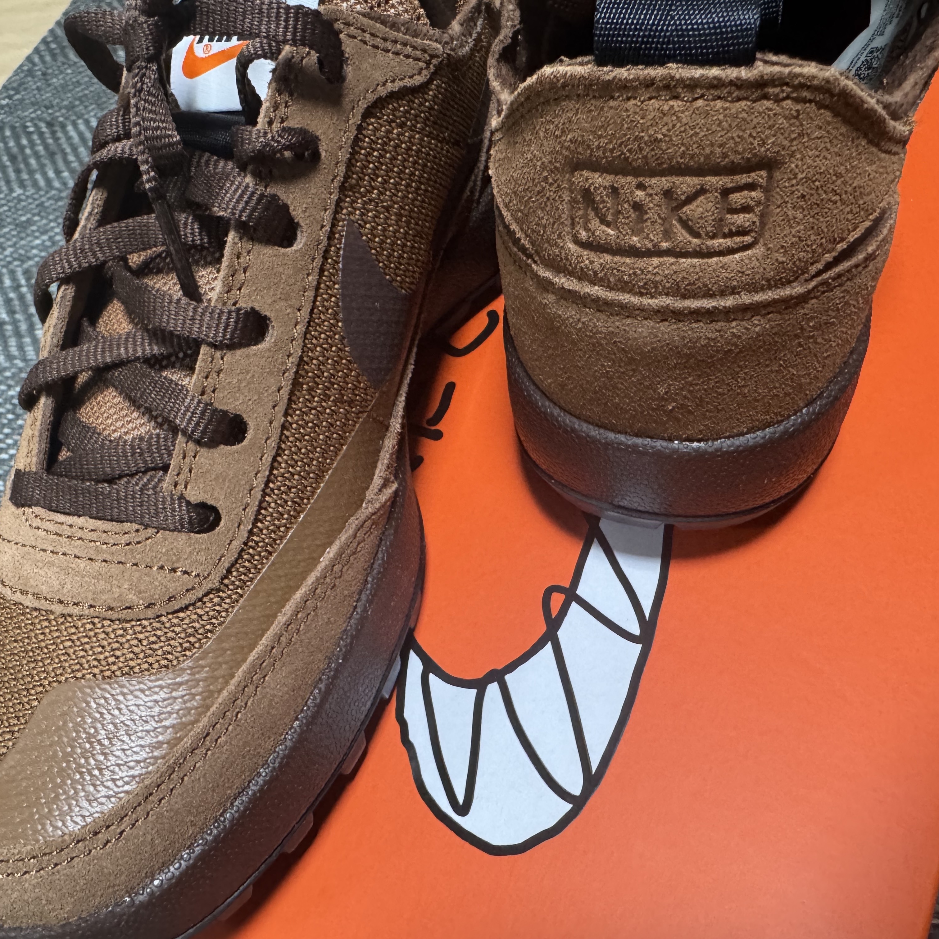 Nike x Tom Sachs General Purpose Shoe Brown 착용 스타일 - 2