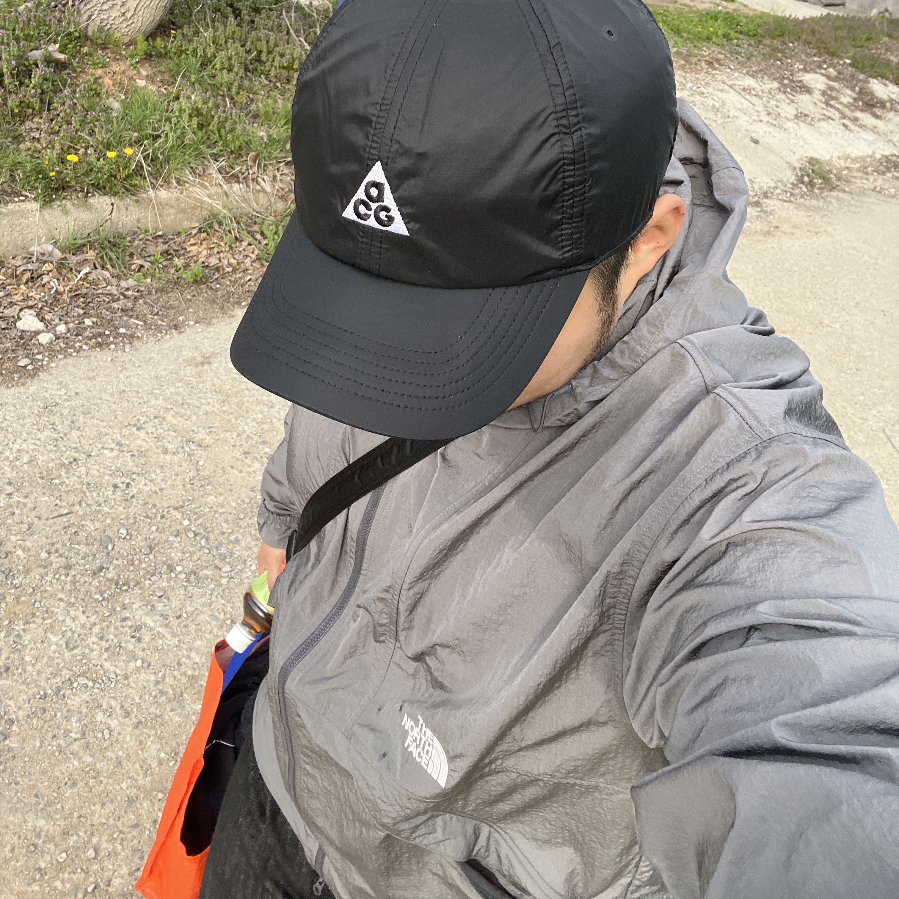 Nike ACG Trail Cap Black 착용 스타일