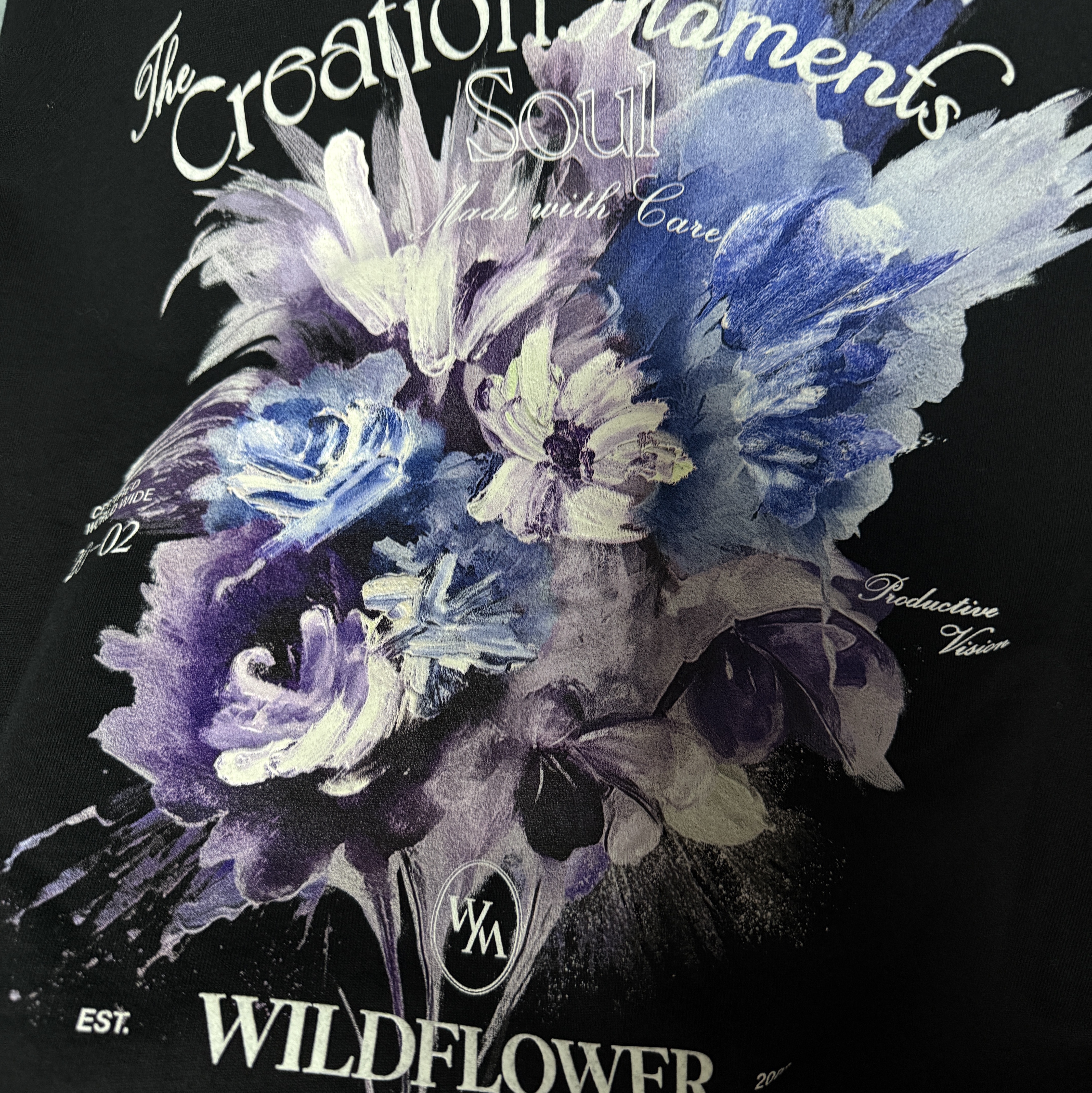 Wooyoungmi Palm Hooded T-Shirt Black - 25SS, Wooyoungmi Flower Back Logo Hooded T-Shirt White - 23FW 착용 스타일 - 3
