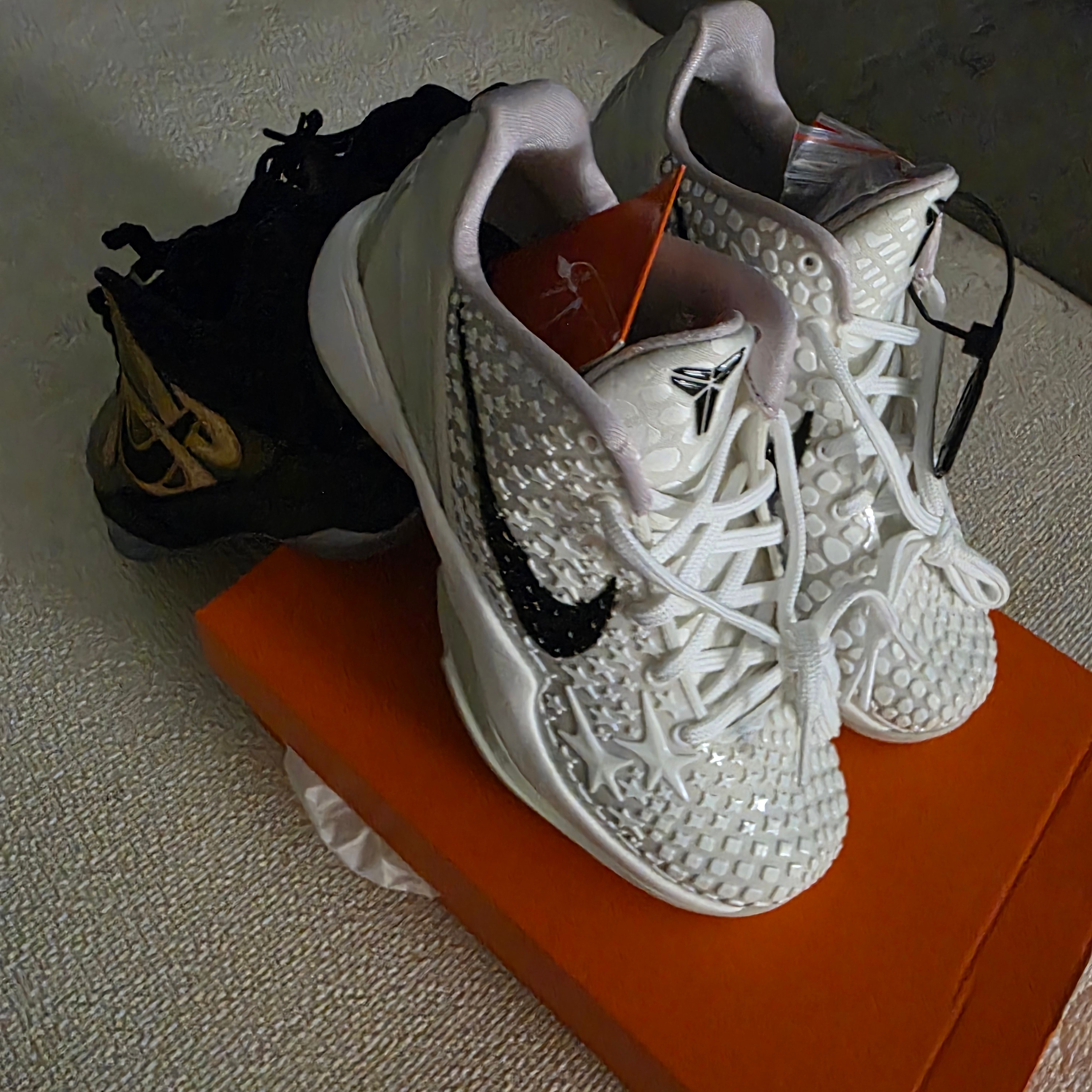 (GS) Nike Kobe 6 Protro Sail 착용 스타일 - 4