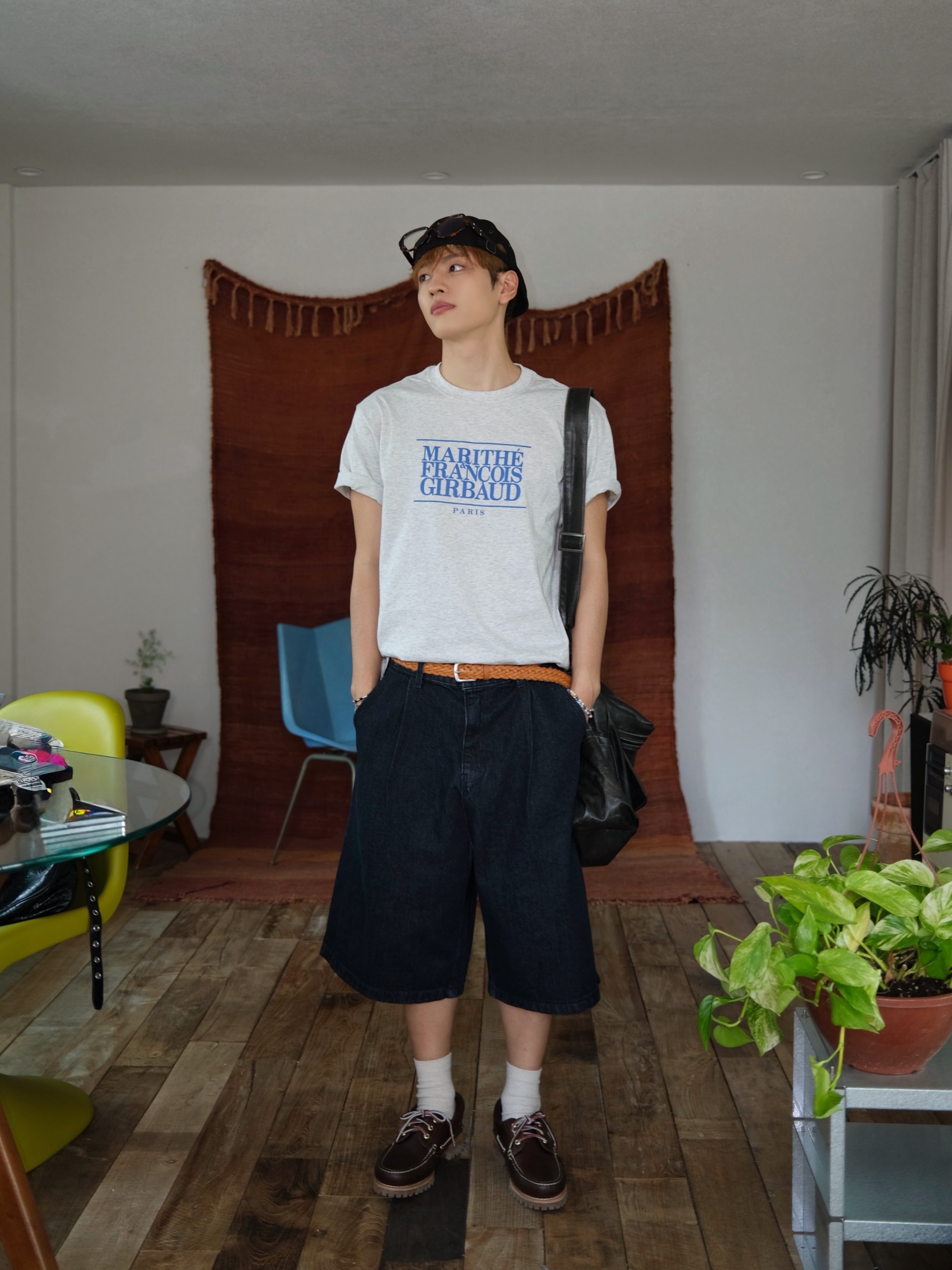 Timberland Classic 3-Eye Boat Shoes Brown - Wide 착용 스타일 - 4