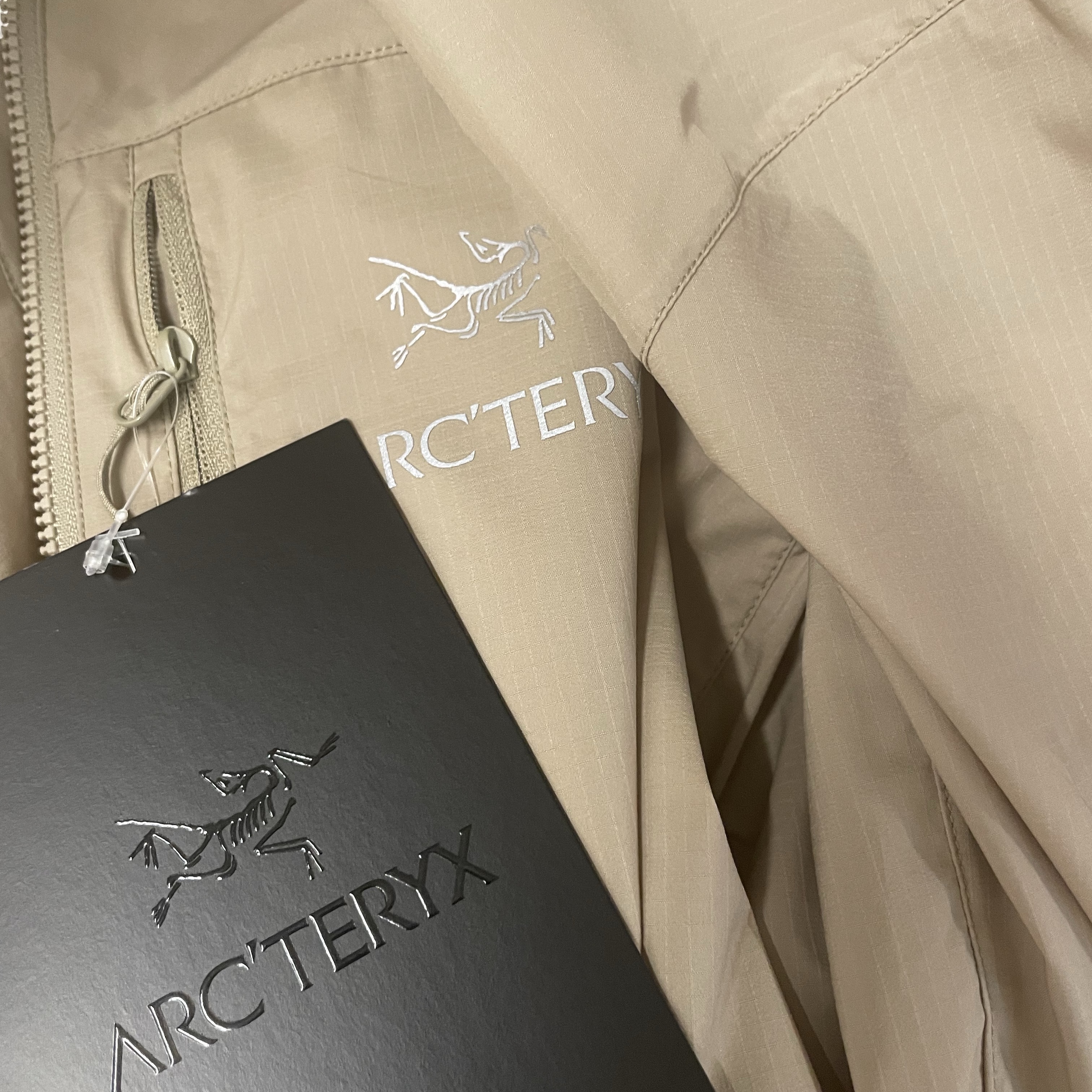Arc'teryx Squamish Hoody Smoke Bluff 착용 스타일
