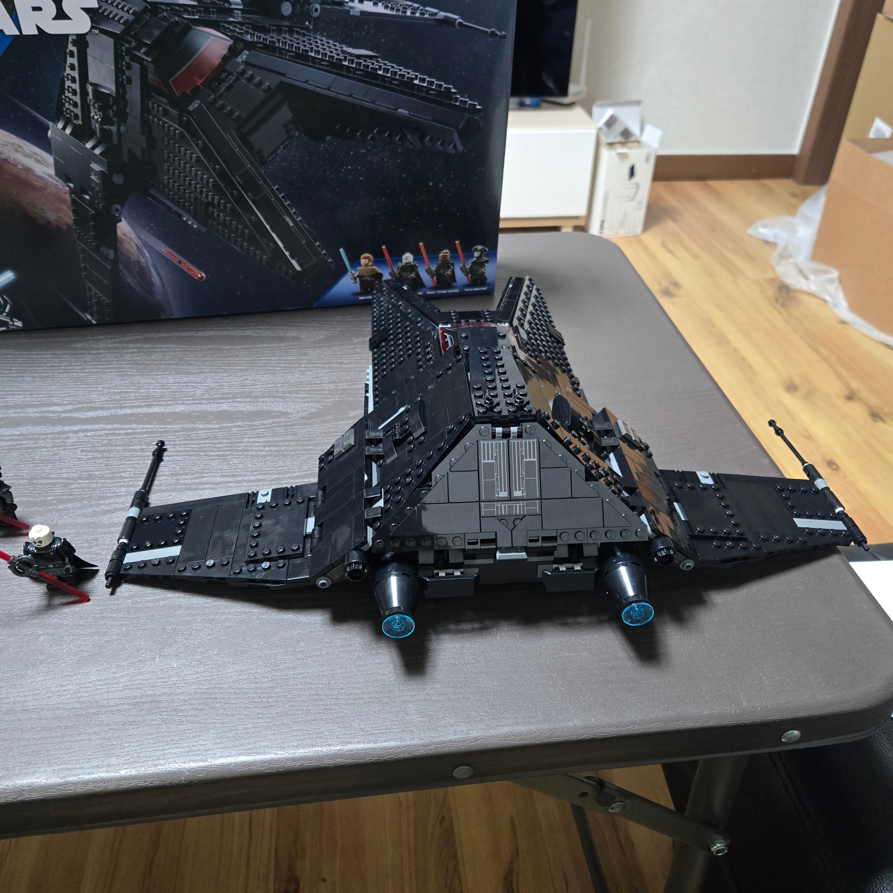 Lego Star Wars Inquisitor Transport Scythe 착용 스타일 - 3