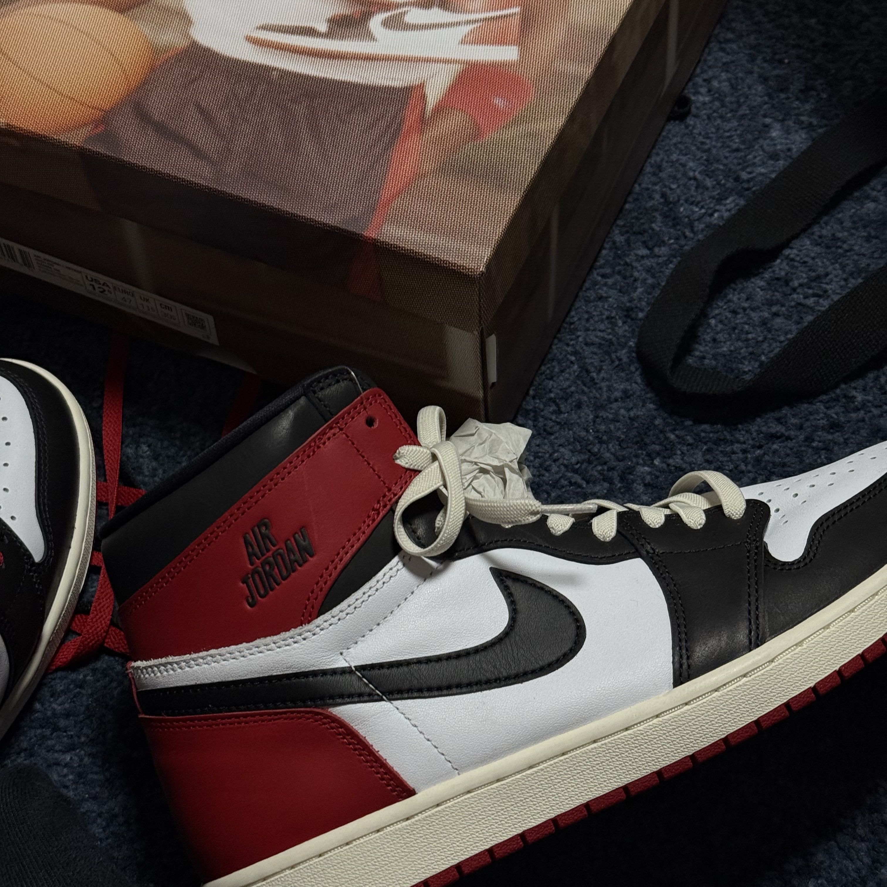 Jordan 1 Retro High OG Black Toe 착용 스타일