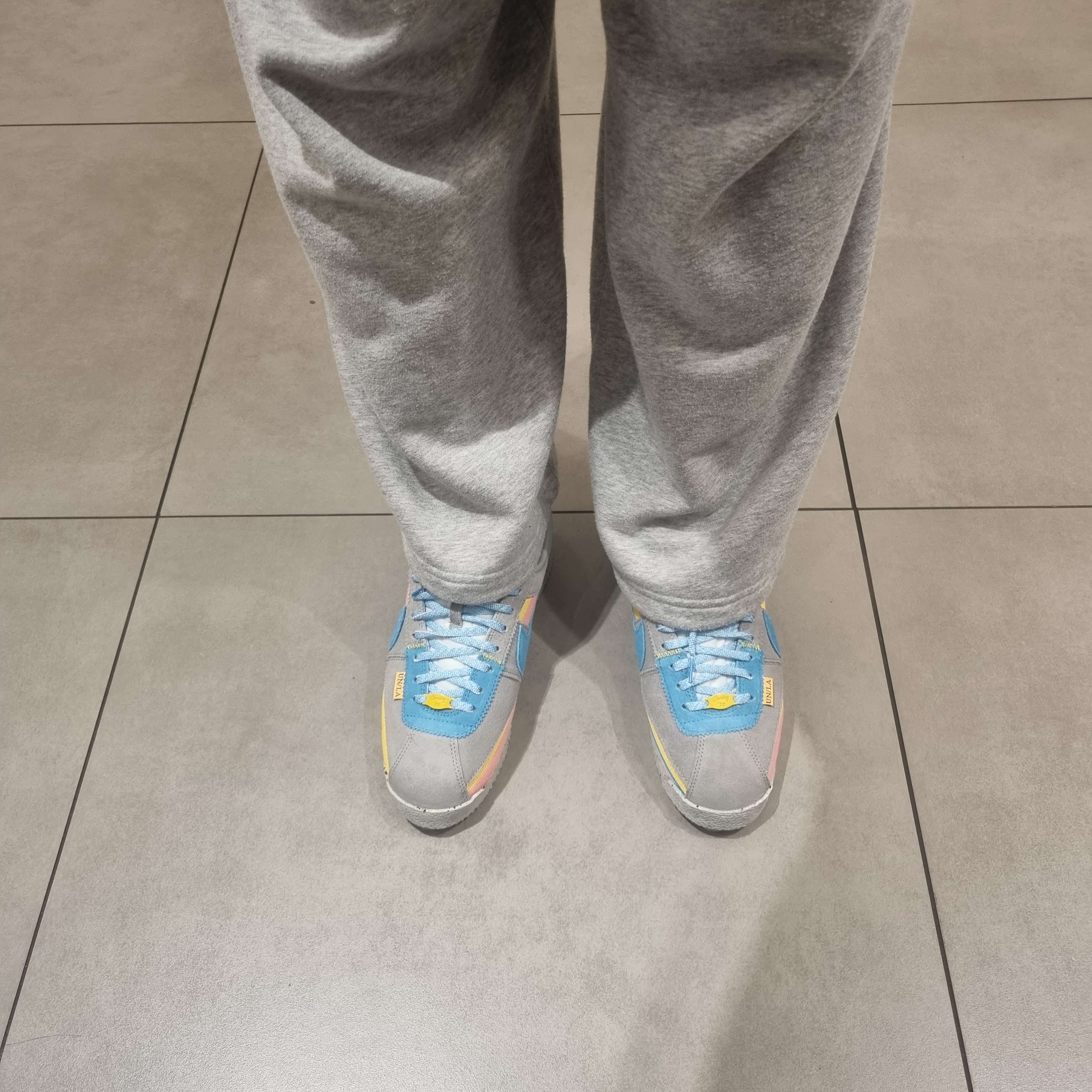 Nike x Union Cortez SP Light Smoke 착용 스타일 - 4