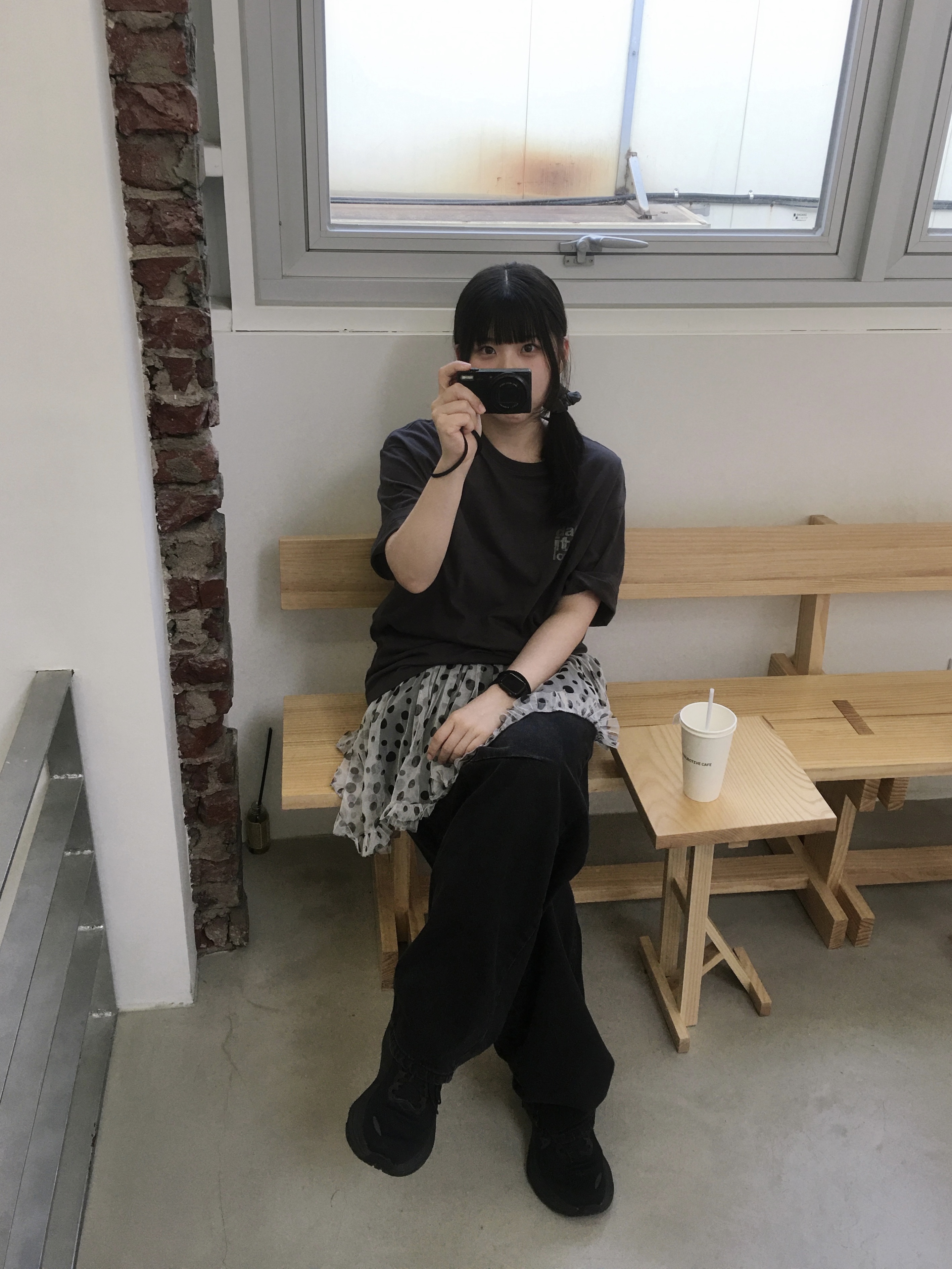 Hoka Bondi 8 Black - Wide 착용 스타일 - 1