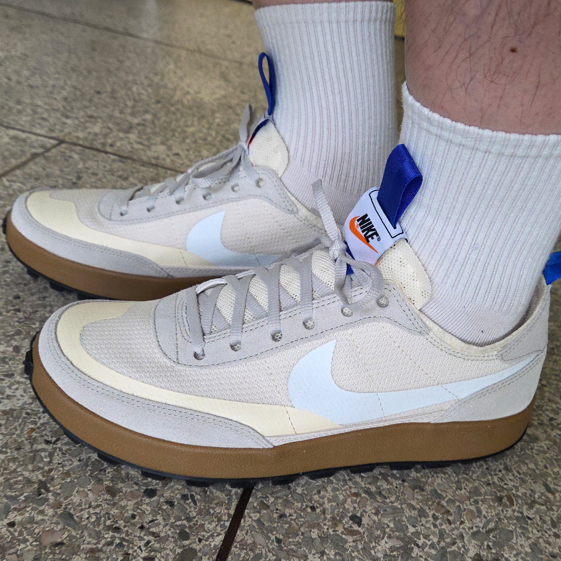 Nike x Tom Sachs General Purpose Shoe Light Cream 착용 스타일 - 2
