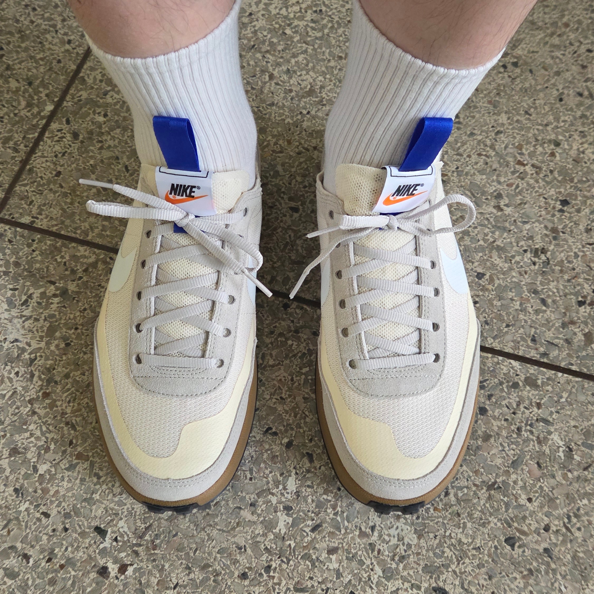 Nike x Tom Sachs General Purpose Shoe Light Cream 착용 스타일 - 1