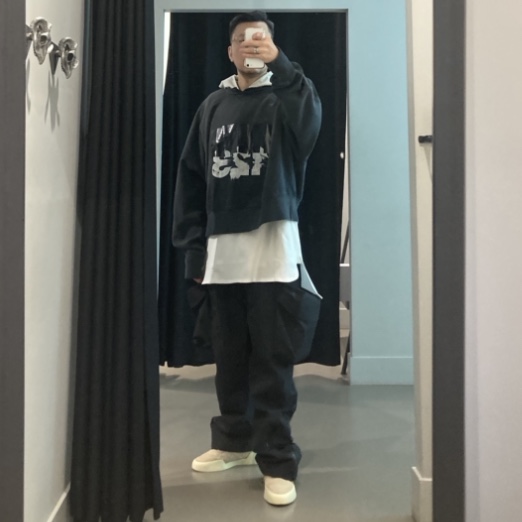 Adidas x Fear of God Athletics 86 Low Clay 착용 스타일 - 2