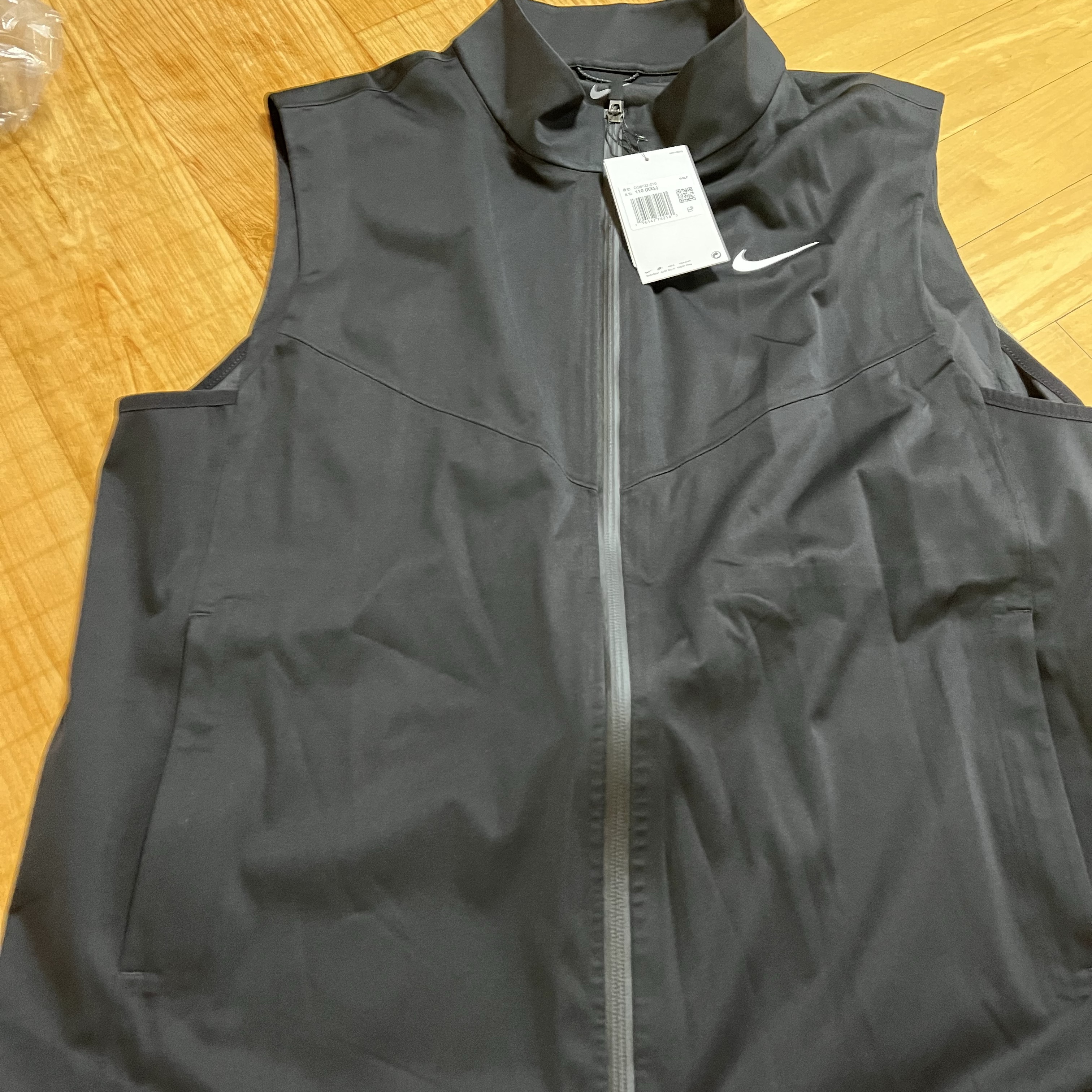 Nike ACG Storm-Fit ADV Waterproof Golf Vest Black - Asia, moif x inapsquare City Dweller Parka Sand 착용 스타일 - 1